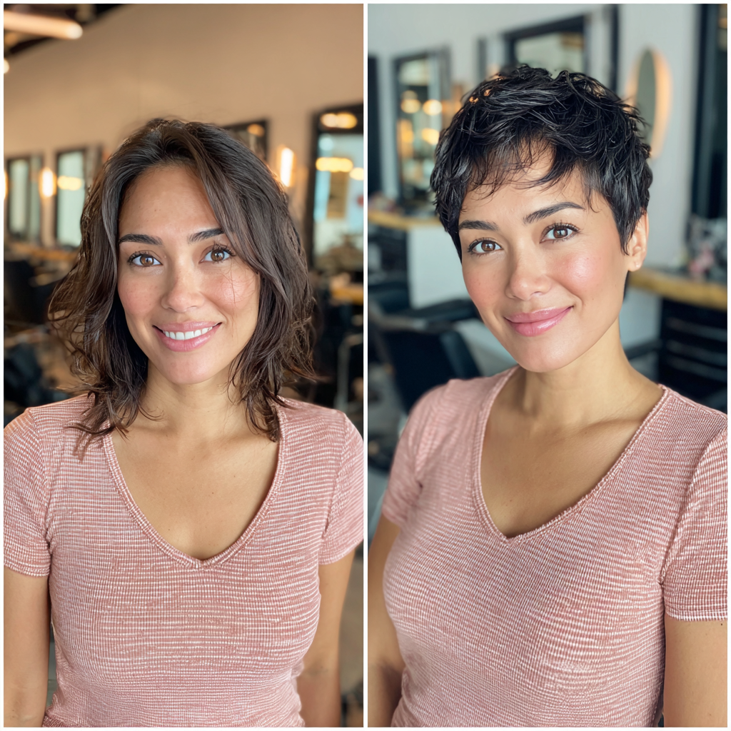 Chic Textured Pixie with Soft Volume