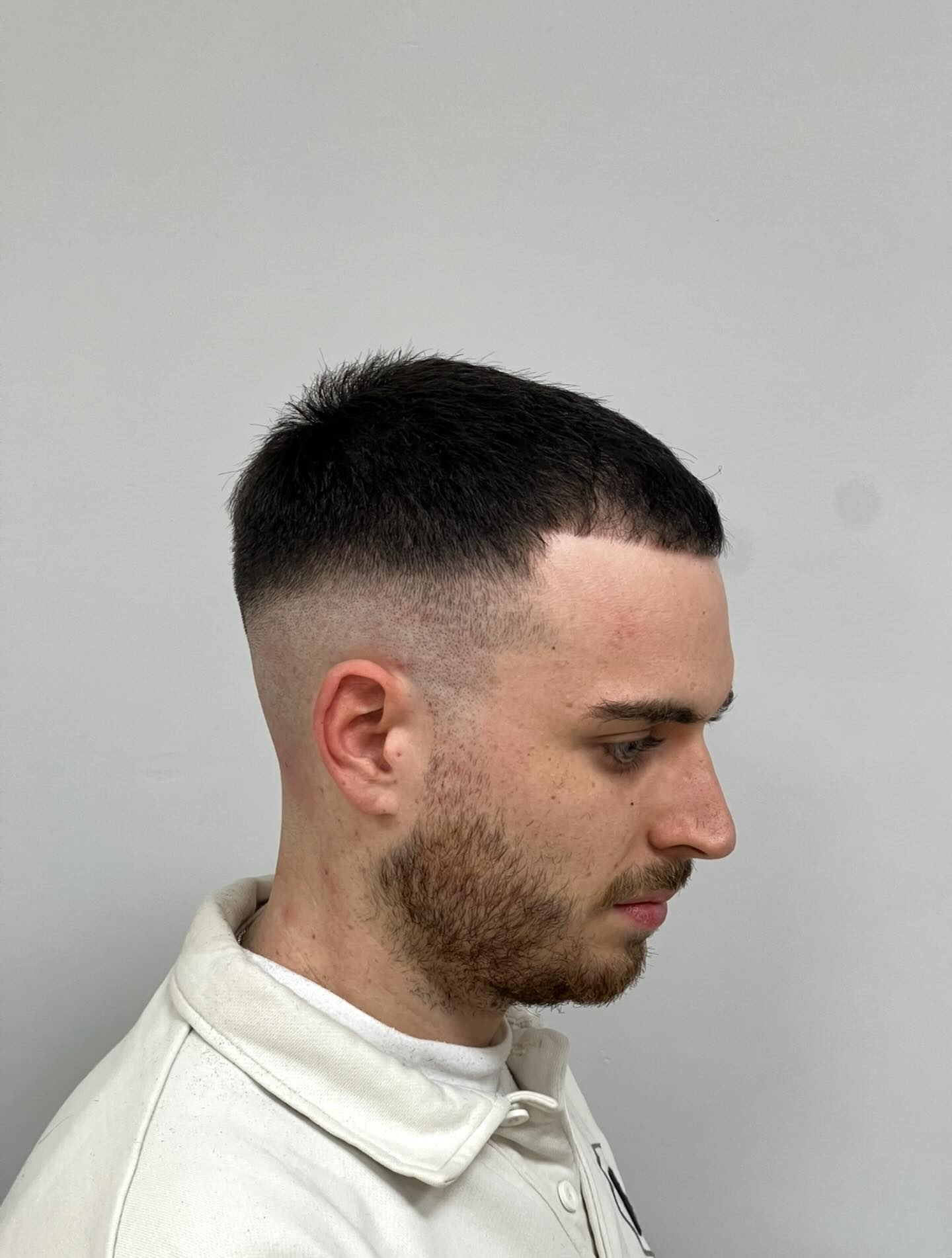 Sharp Crop Fade with Defined Edges