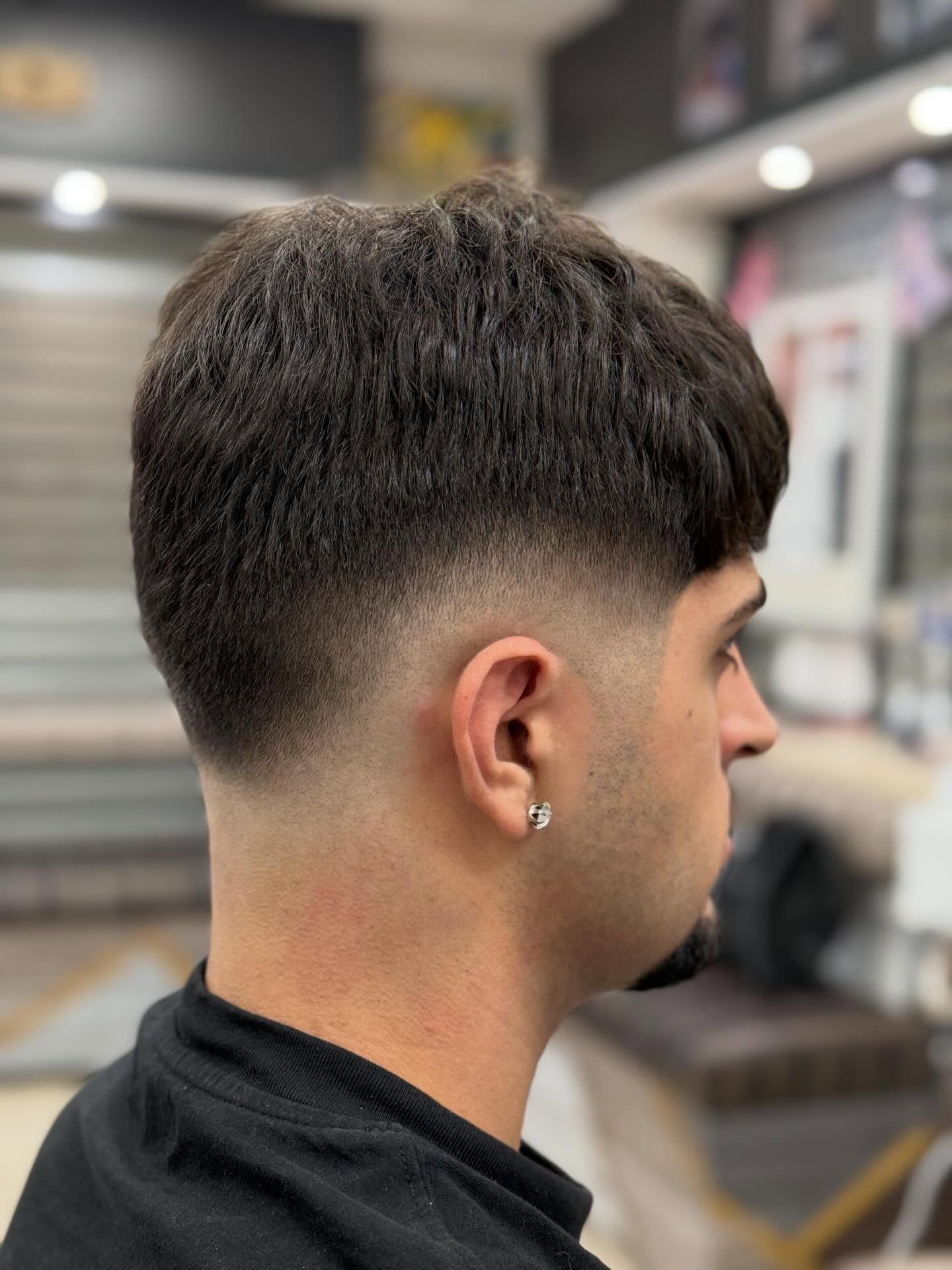 Textured Crop with Fade and Subtle Waves