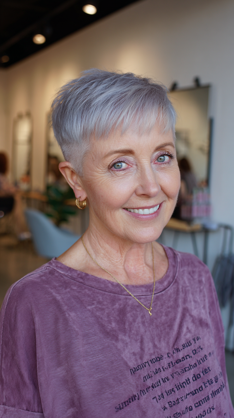 Chic Softly Textured Short Cut with Subtle Layers