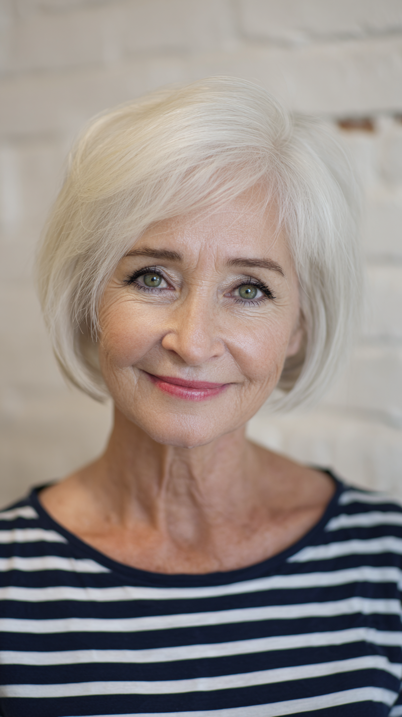 Chic Textured Bob with Soft Layers
