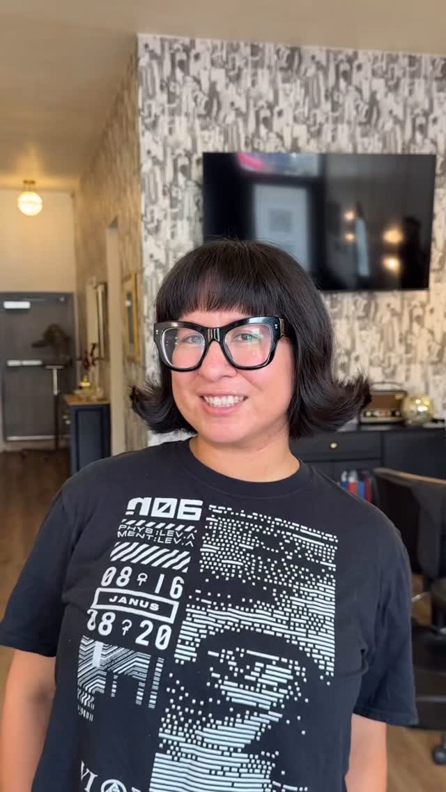 Chic Flipped Bob with Soft Layers