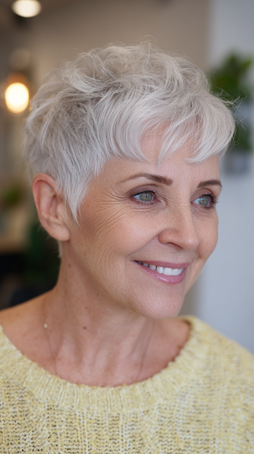 Playful Wispy Pixie Cut with Soft Layers