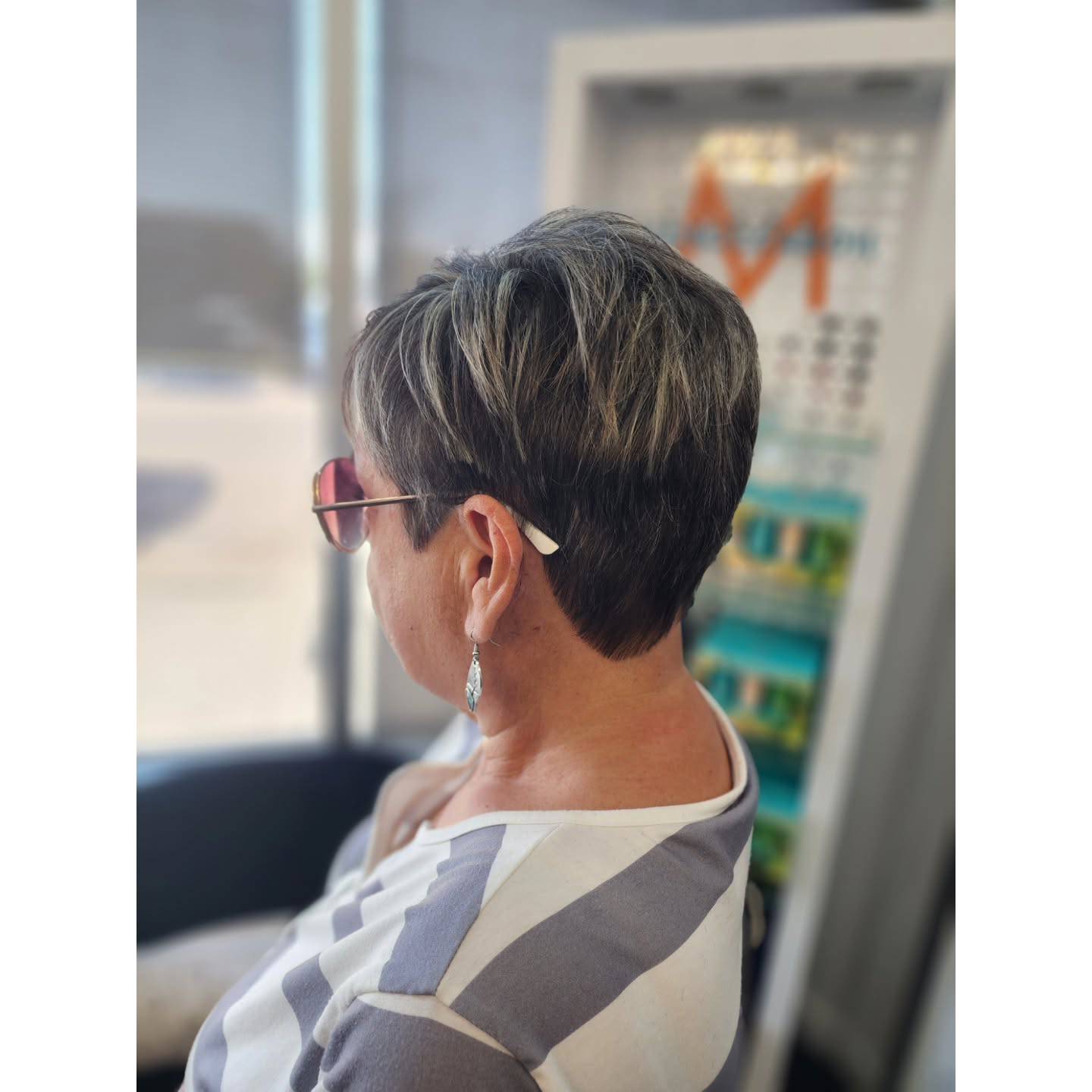 Textured Short Pixie with Subtle Highlights