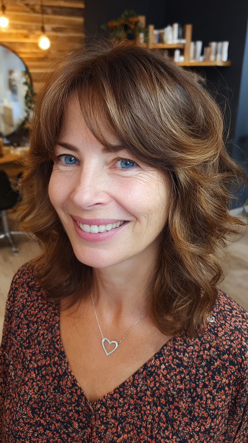 Chic Soft Layers with Gentle Waves