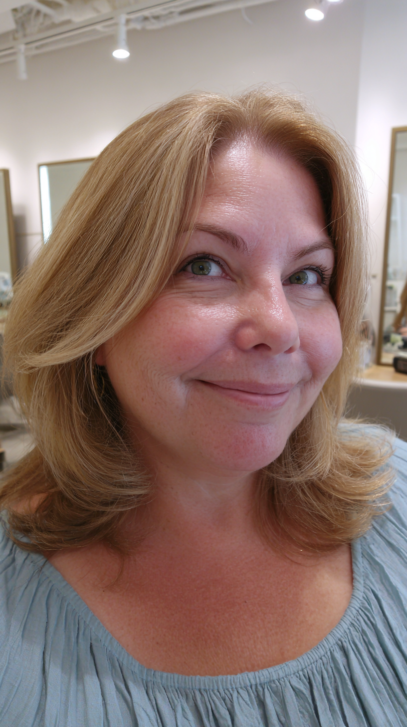 Soft Layered Cut with Gentle Face-Framing Strands