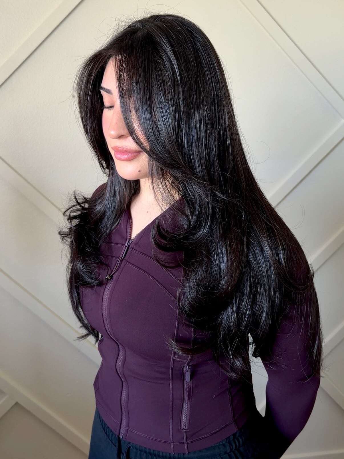 Elegant Long Layered Cut with Soft Volume