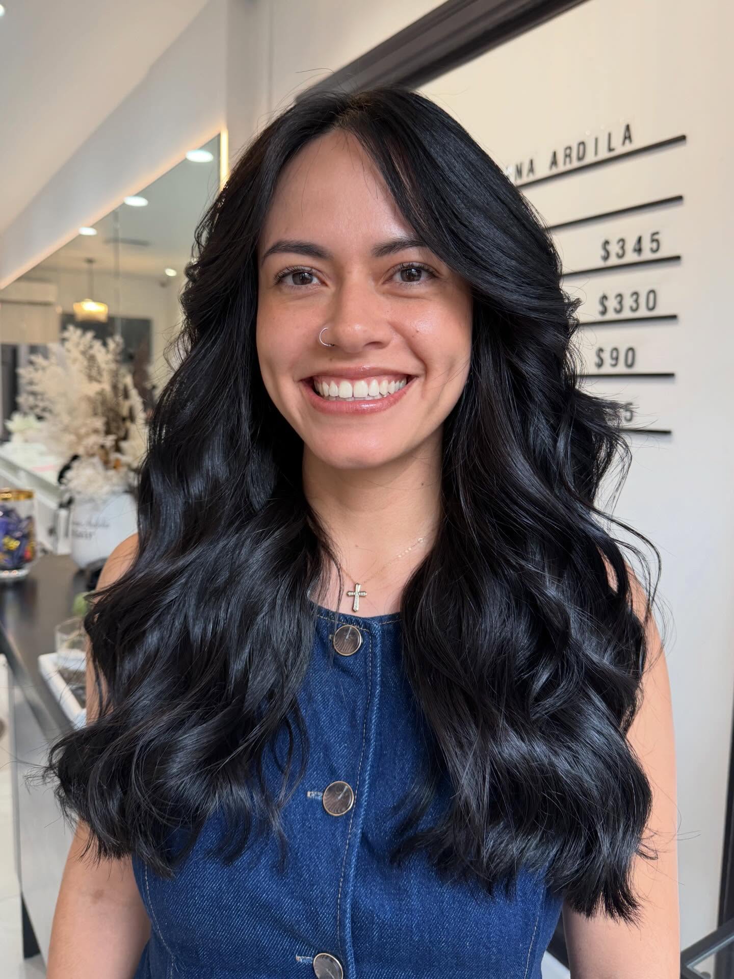 Elegant Long Layered Waves with Subtle Volume