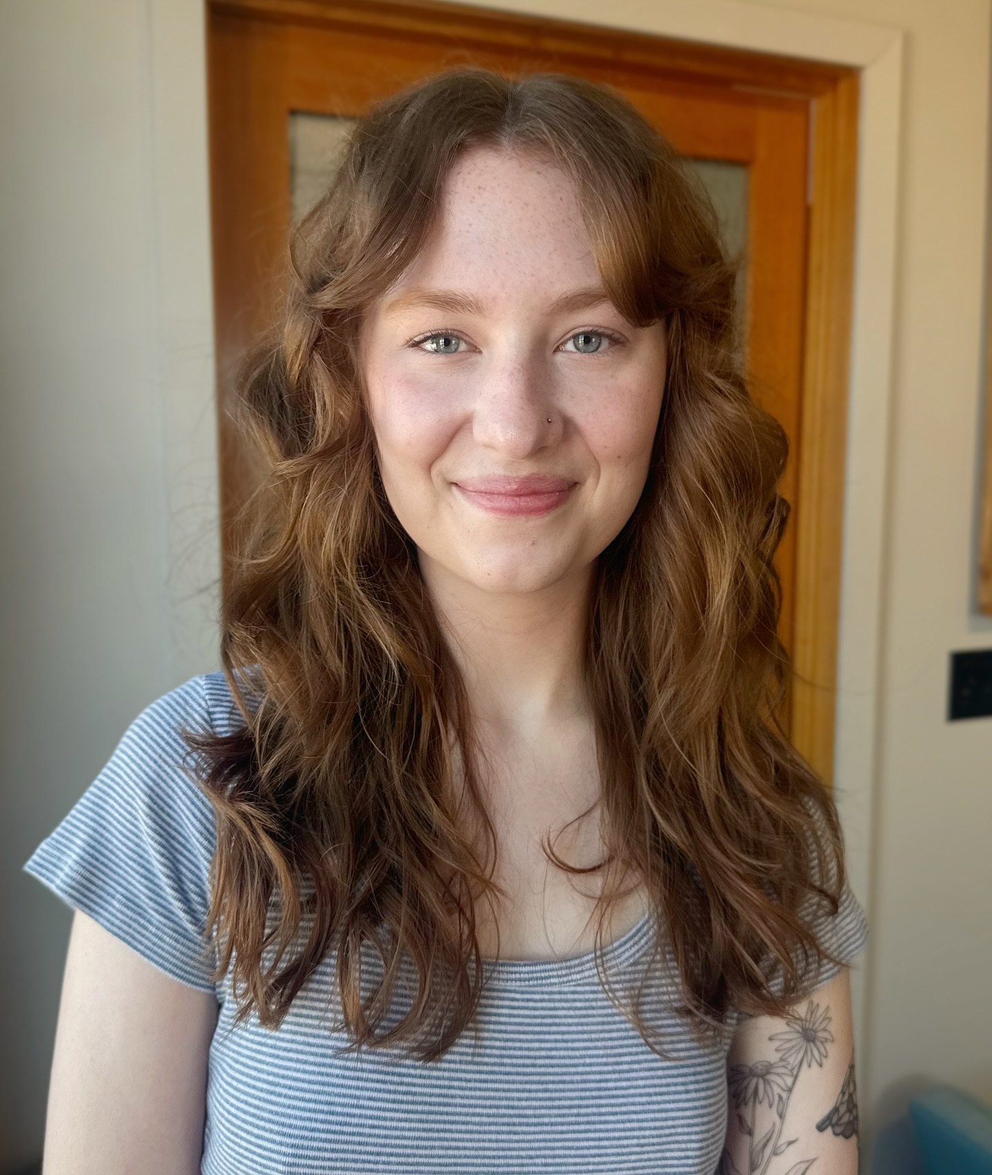 Textured Long Cut with Soft Waves and Subtle Layers