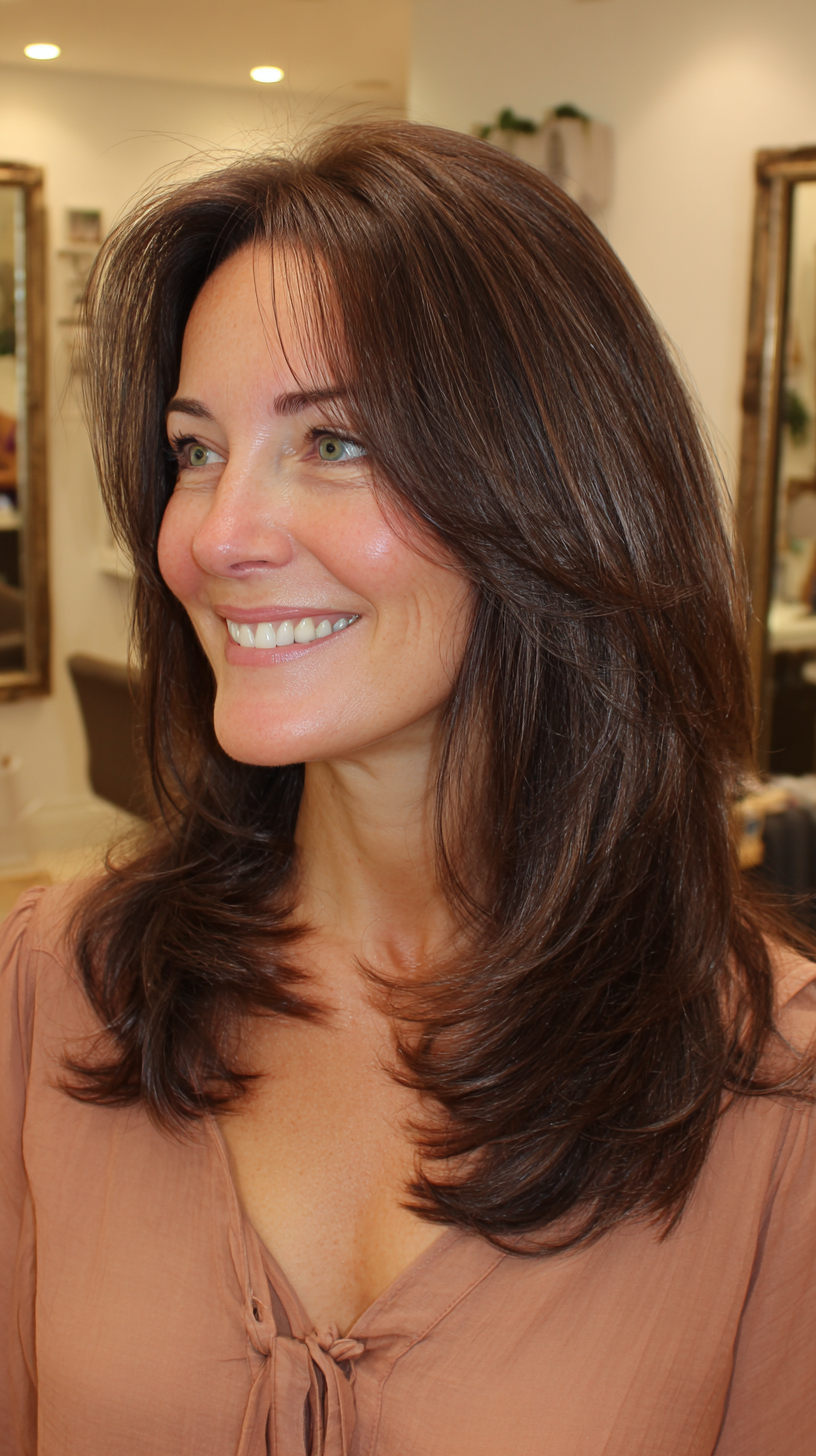 Beautifully Layered Rich Chocolate Cut