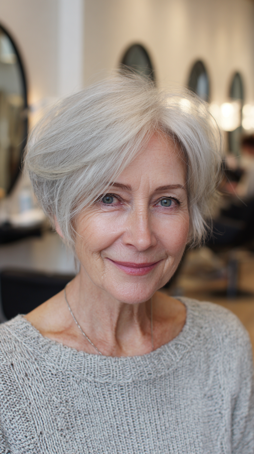 Chic Soft Textured Pixie Cut with Subtle Volume