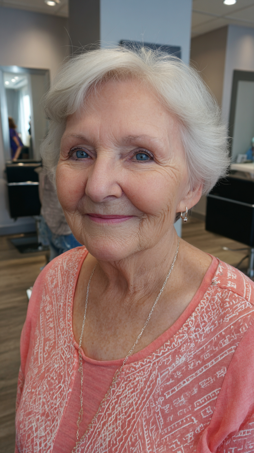 Classic Soft Textured Short Cut with Wispy Layers