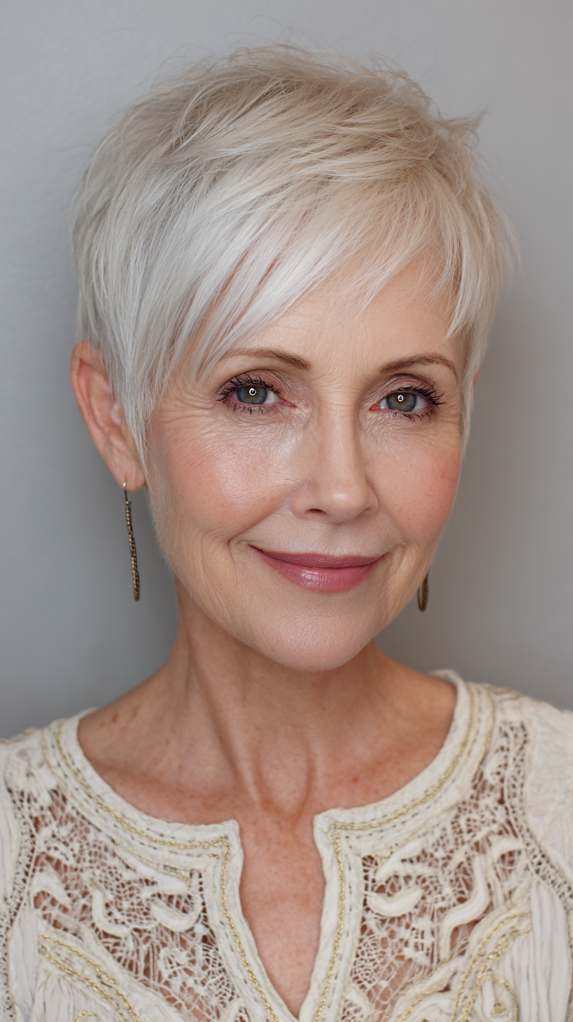 Textured Pixie Cut with Subtle Layering