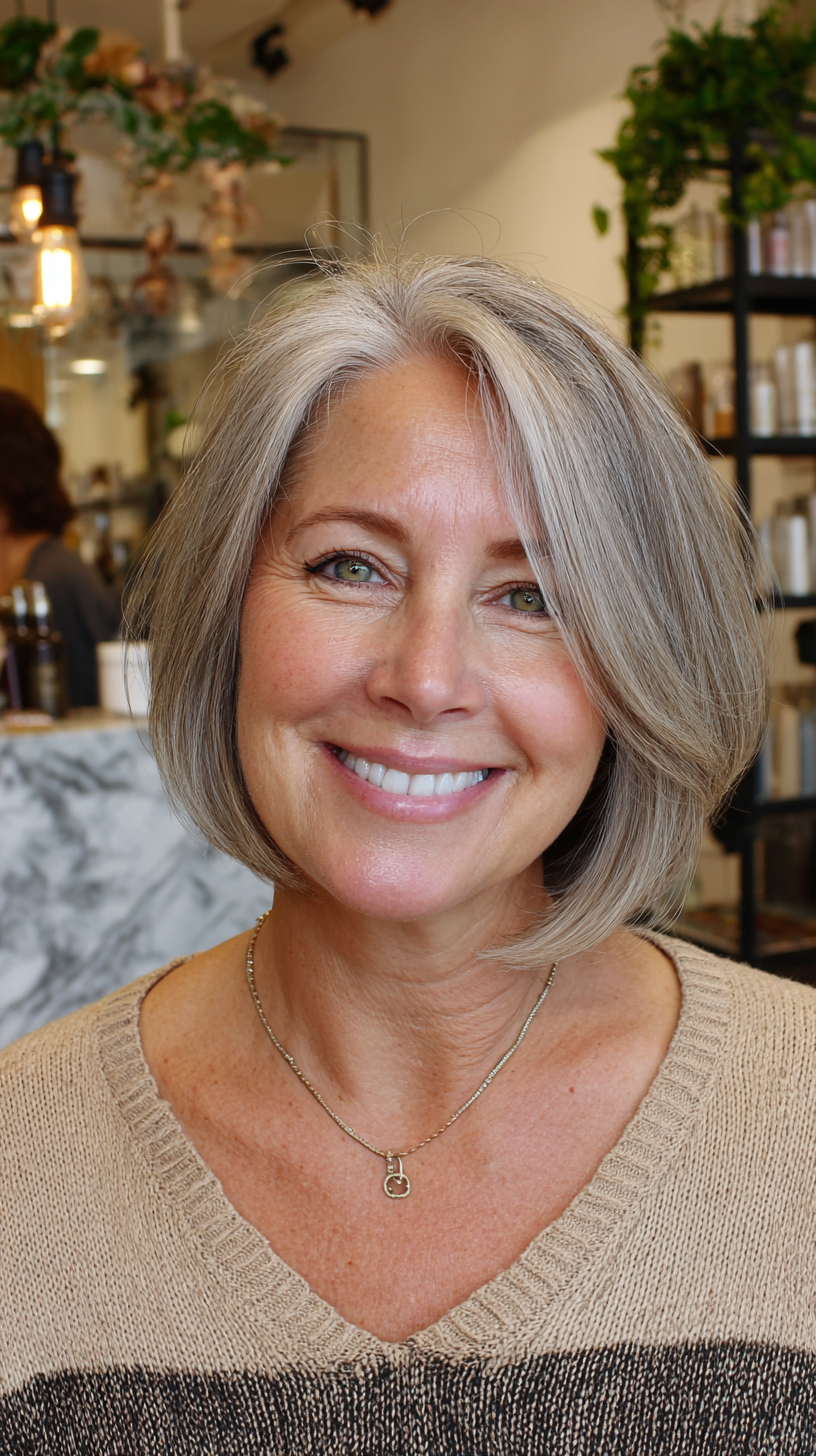 Modern Soft Bob with Subtle Layers