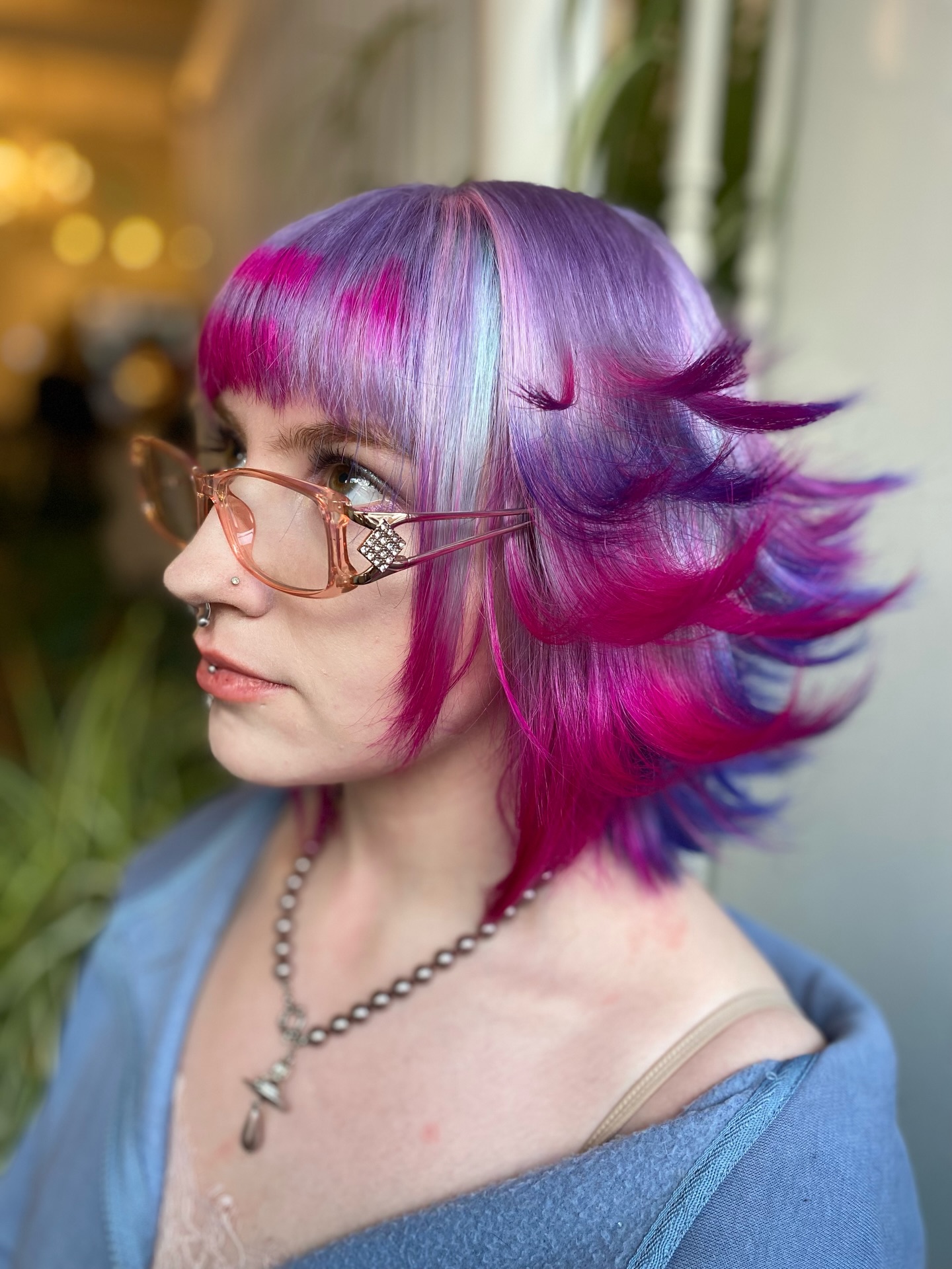 Bold Multi-Tonal Pixie with Edgy Layers