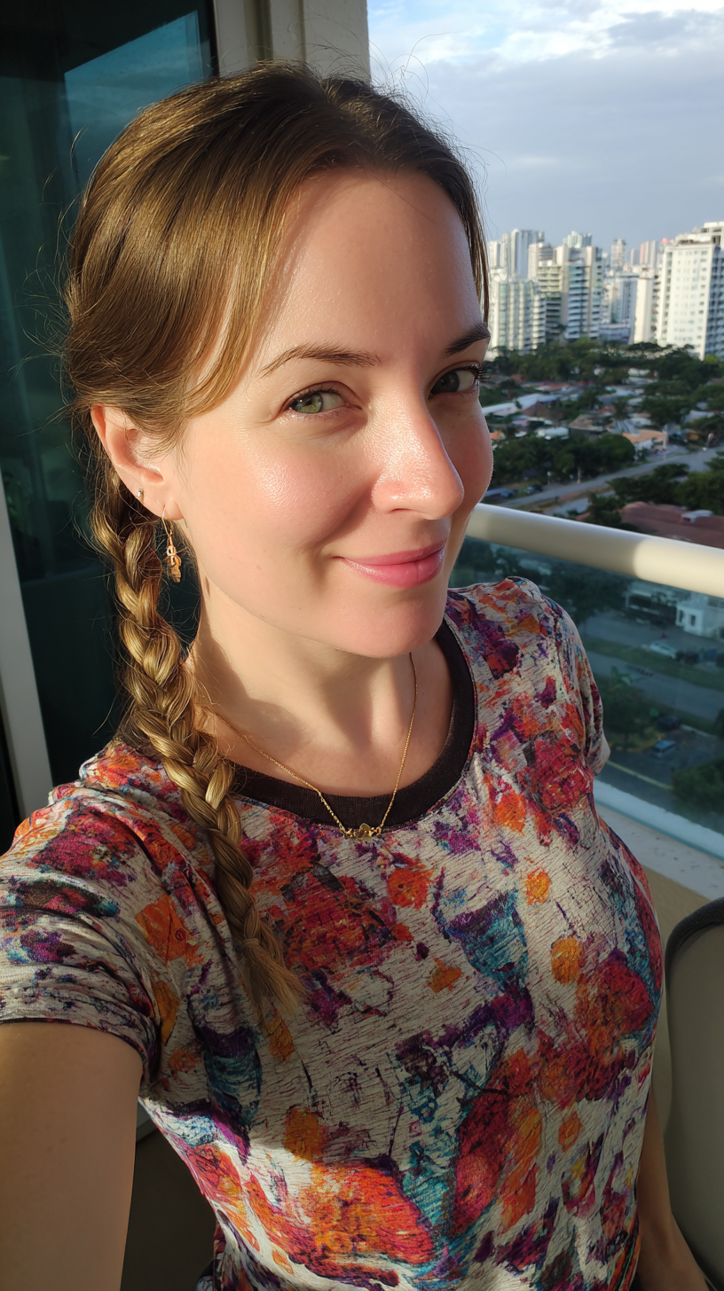 Casual Side Braid with Subtle Highlights