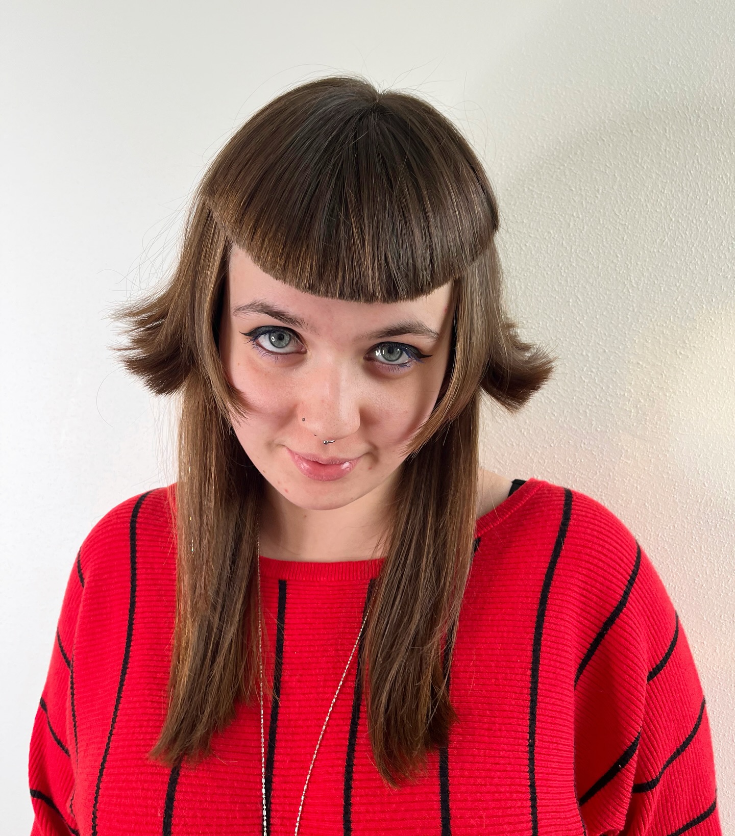 Edgy Angular Fringe with Long Layers