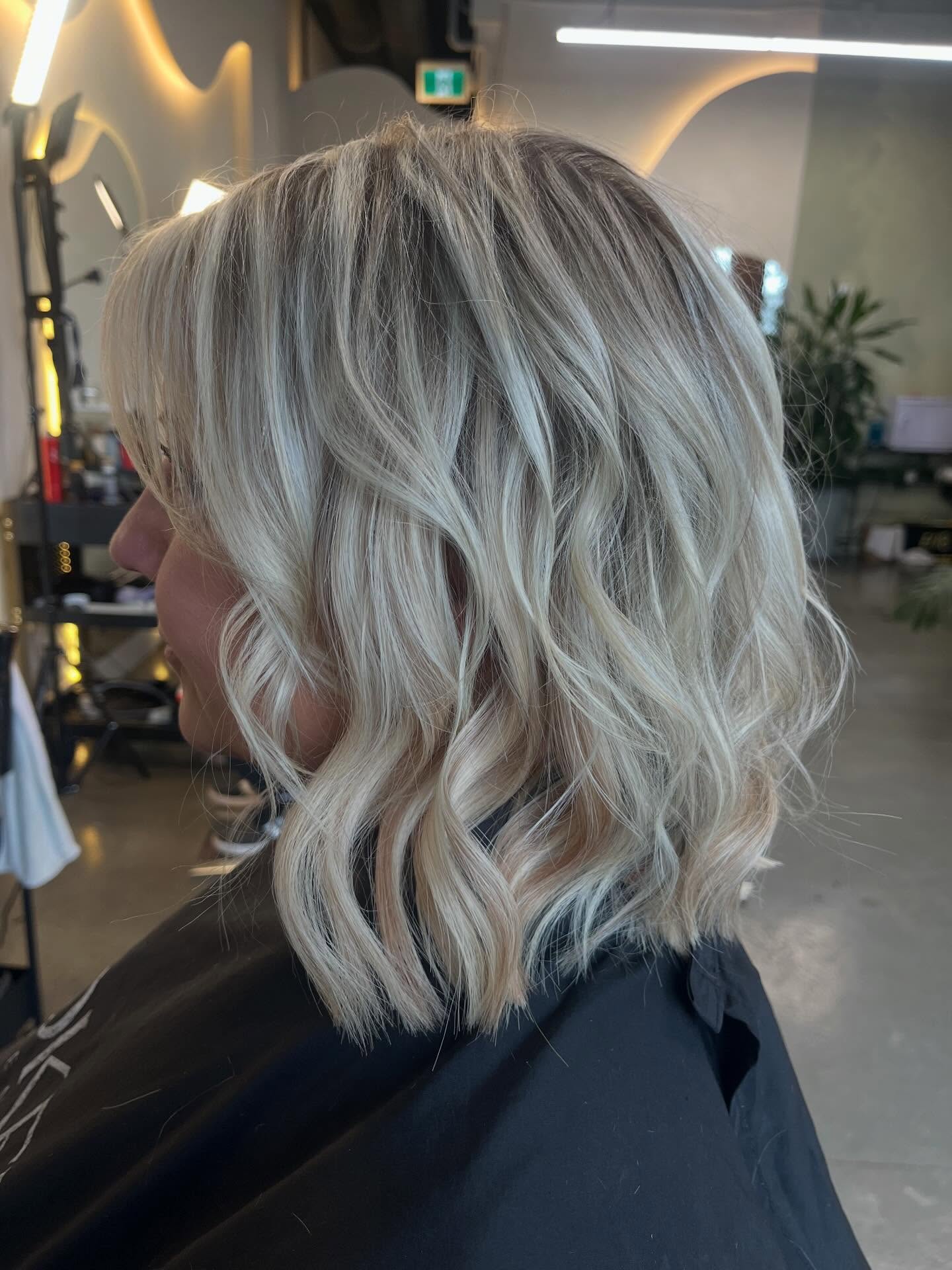 Soft Beachy Waves with Subtle Highlights