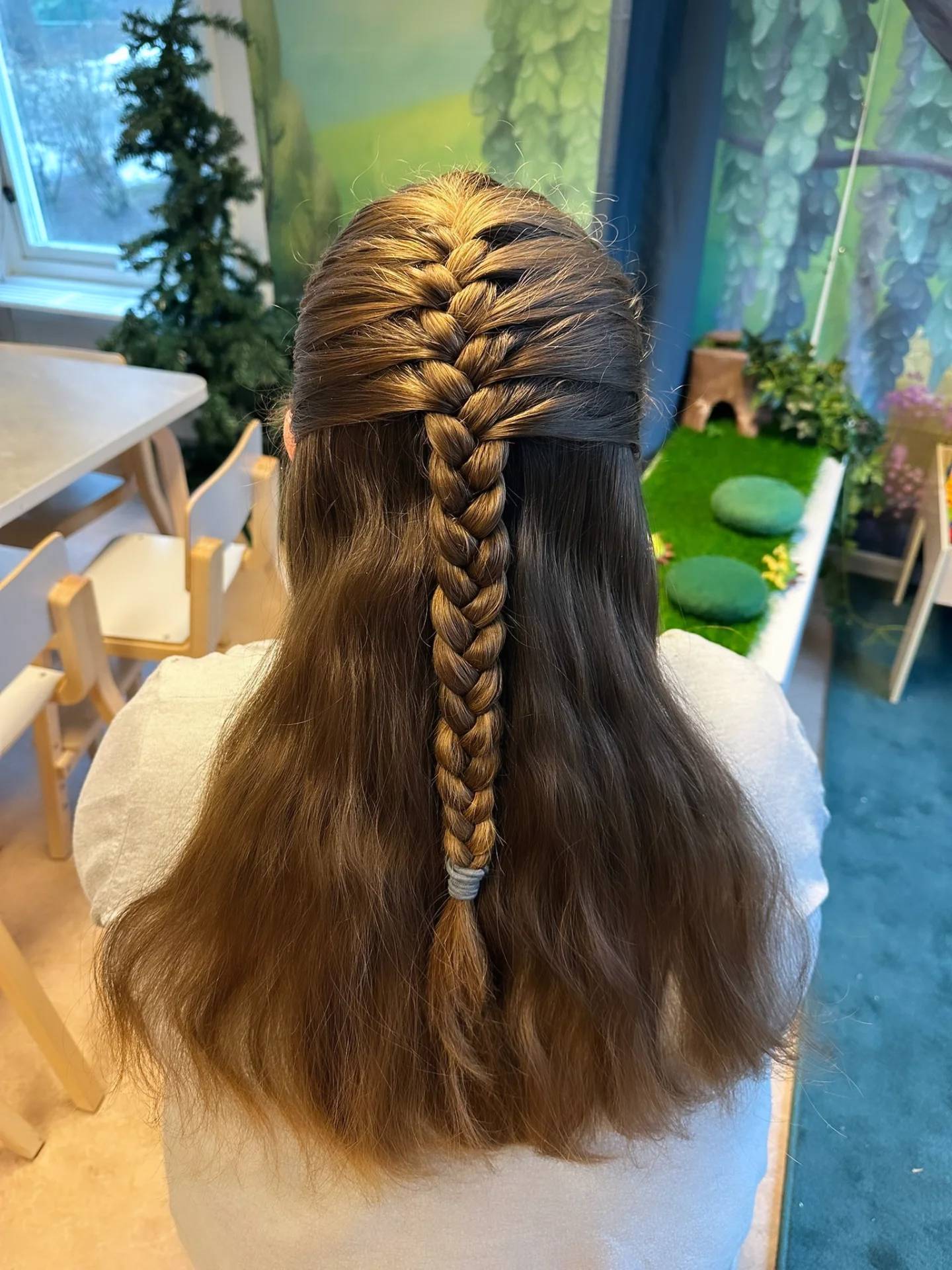 Chic Half-Up Braid for Effortless Style