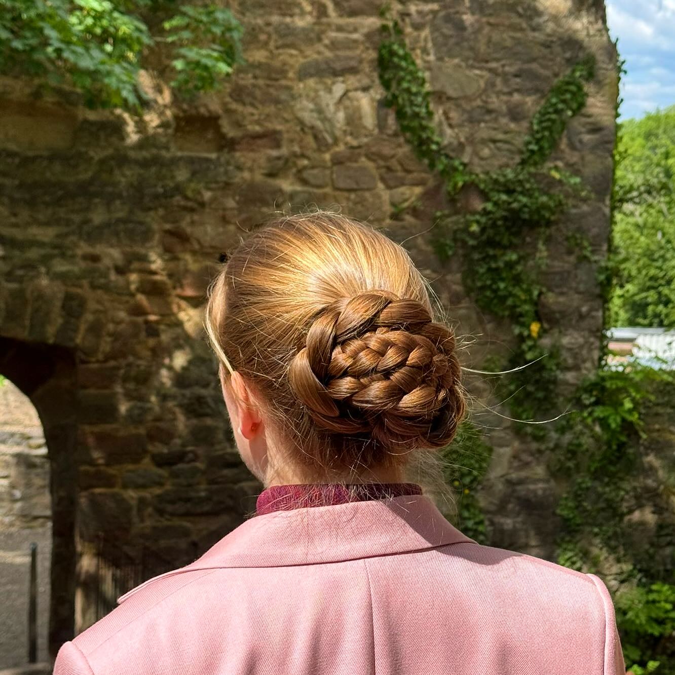 Elegant Braided Bun for Effortless Style