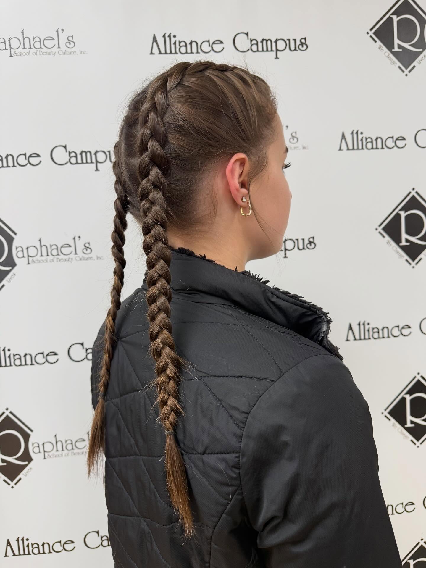 Stylish Double Dutch Braids for Active Women