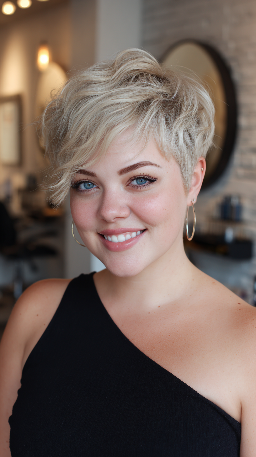 Textured Pixie Cut with Effortless Movement