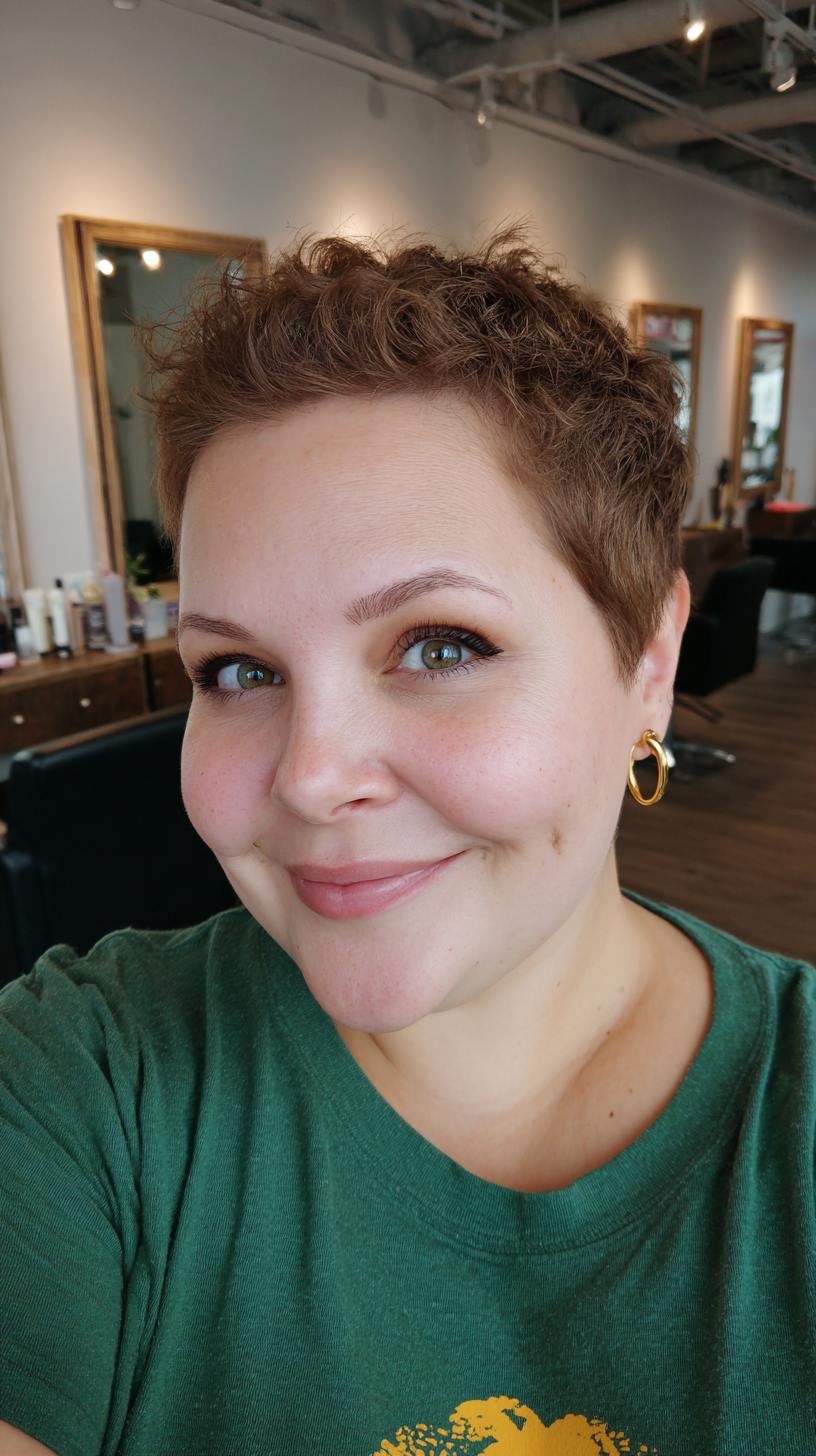 Textured Pixie Cut with Natural Volume