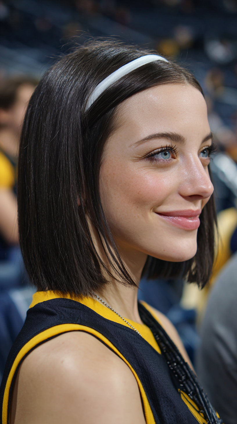 Chic Shoulder-Length Bob with Subtle Texture
