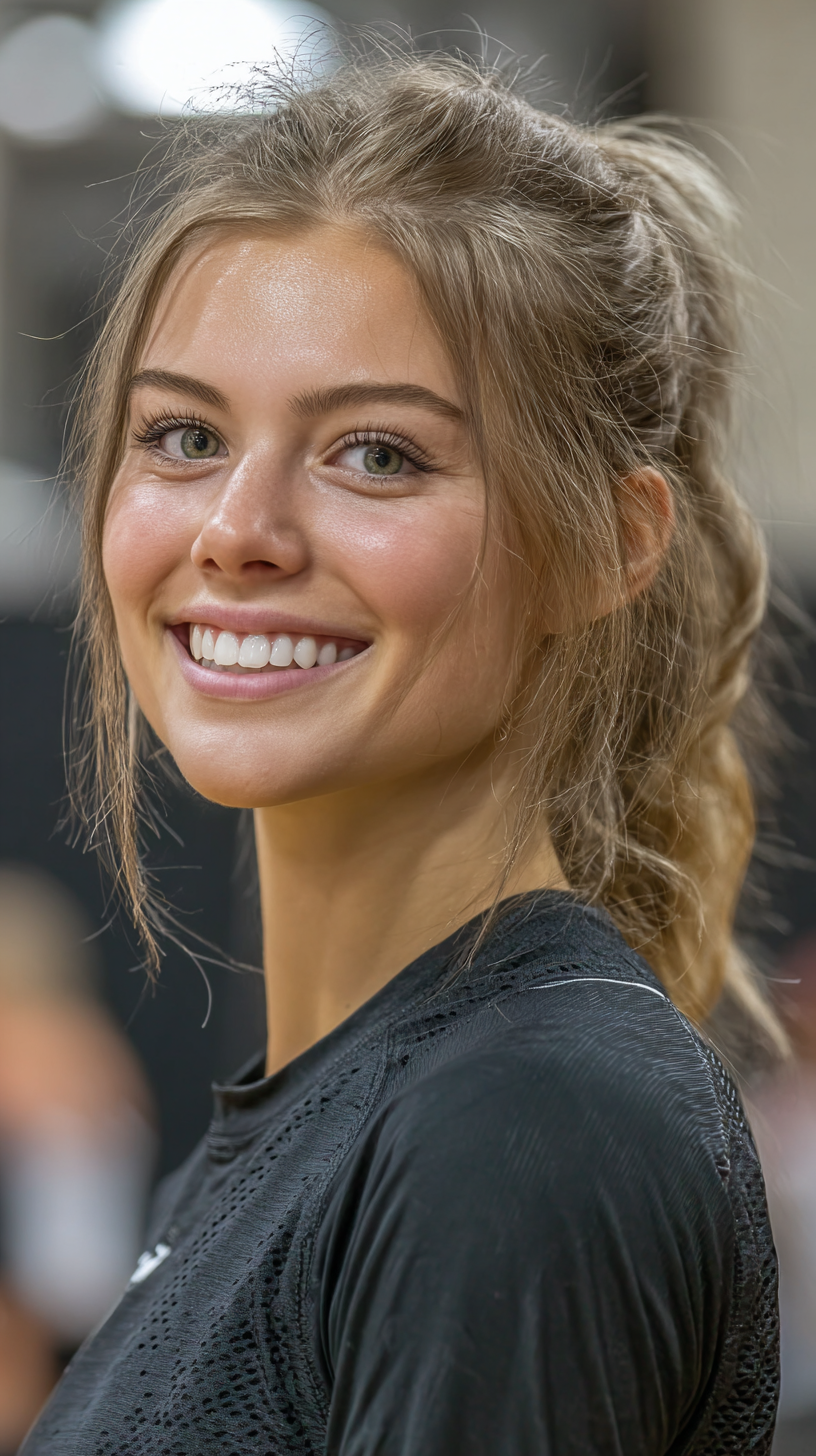 Effortless Ponytail with Loose Waves