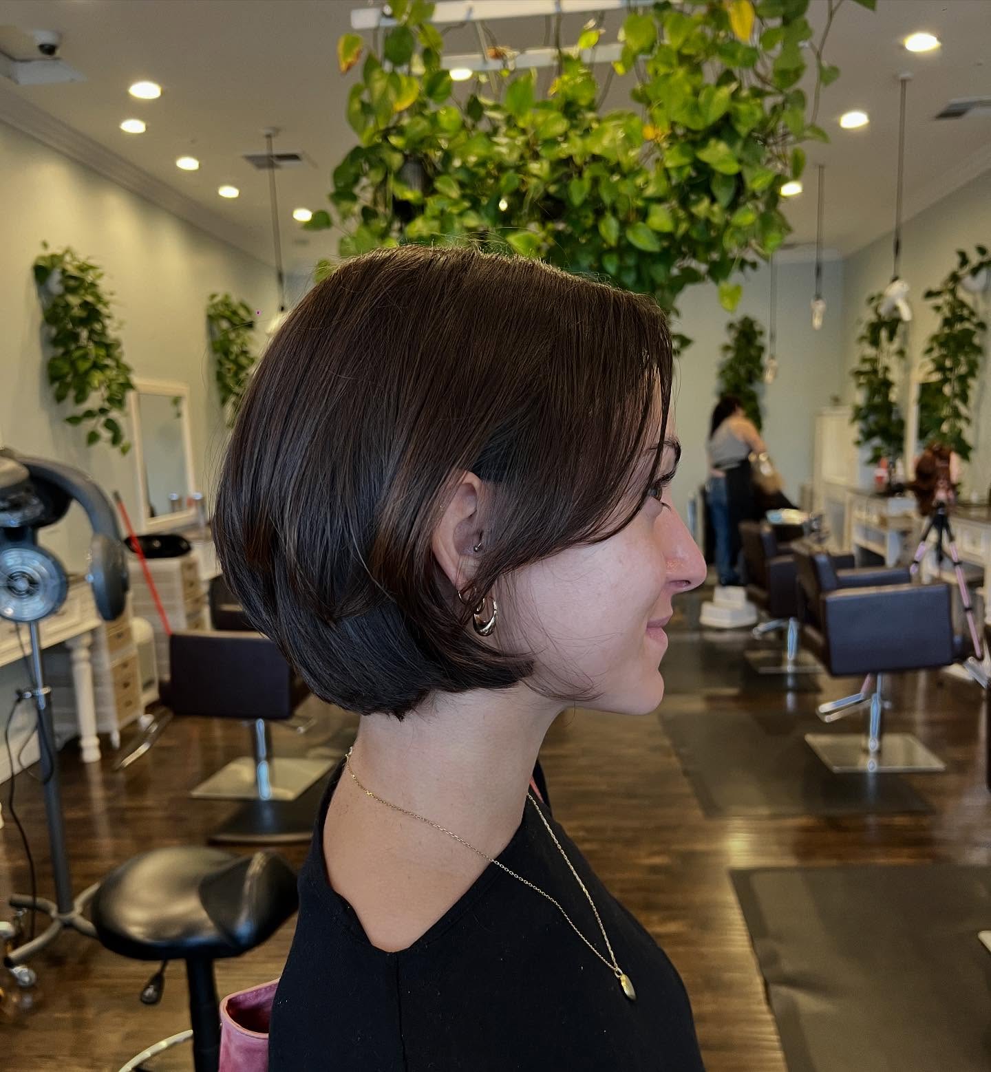 Chic Asymmetrical Ghost Layers with Subtle Highlights