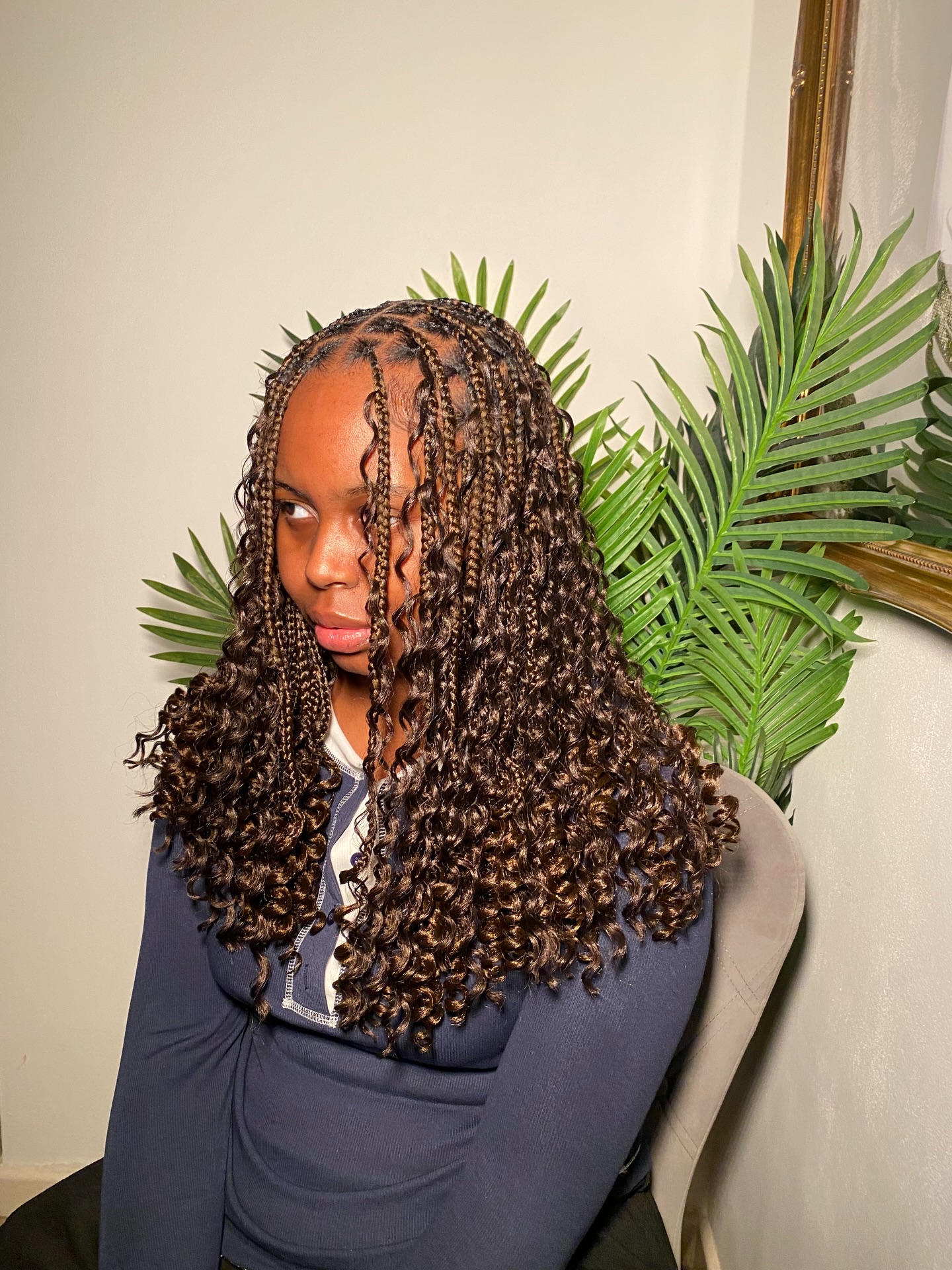 Chic Curly Twist-Out with Defined Curls