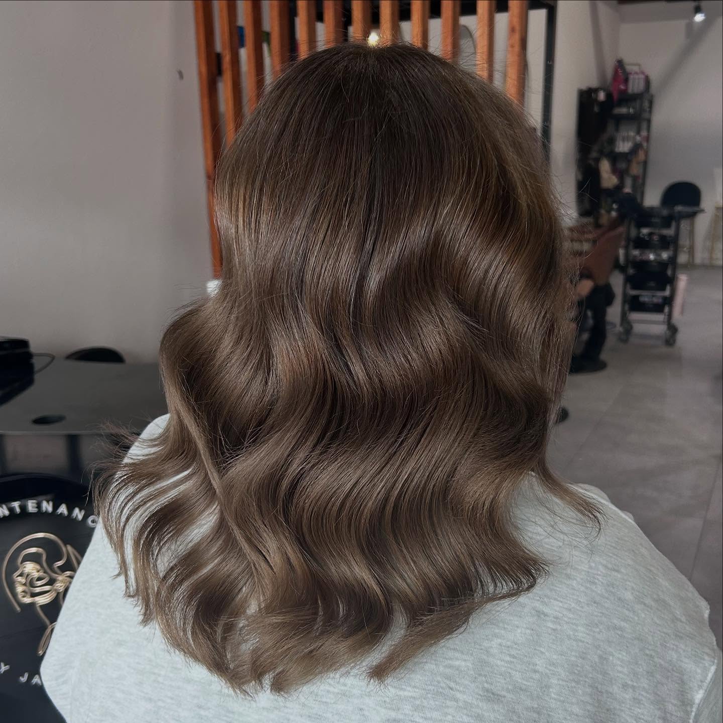 Gorgeous Soft Brown Waves with Subtle Dimension