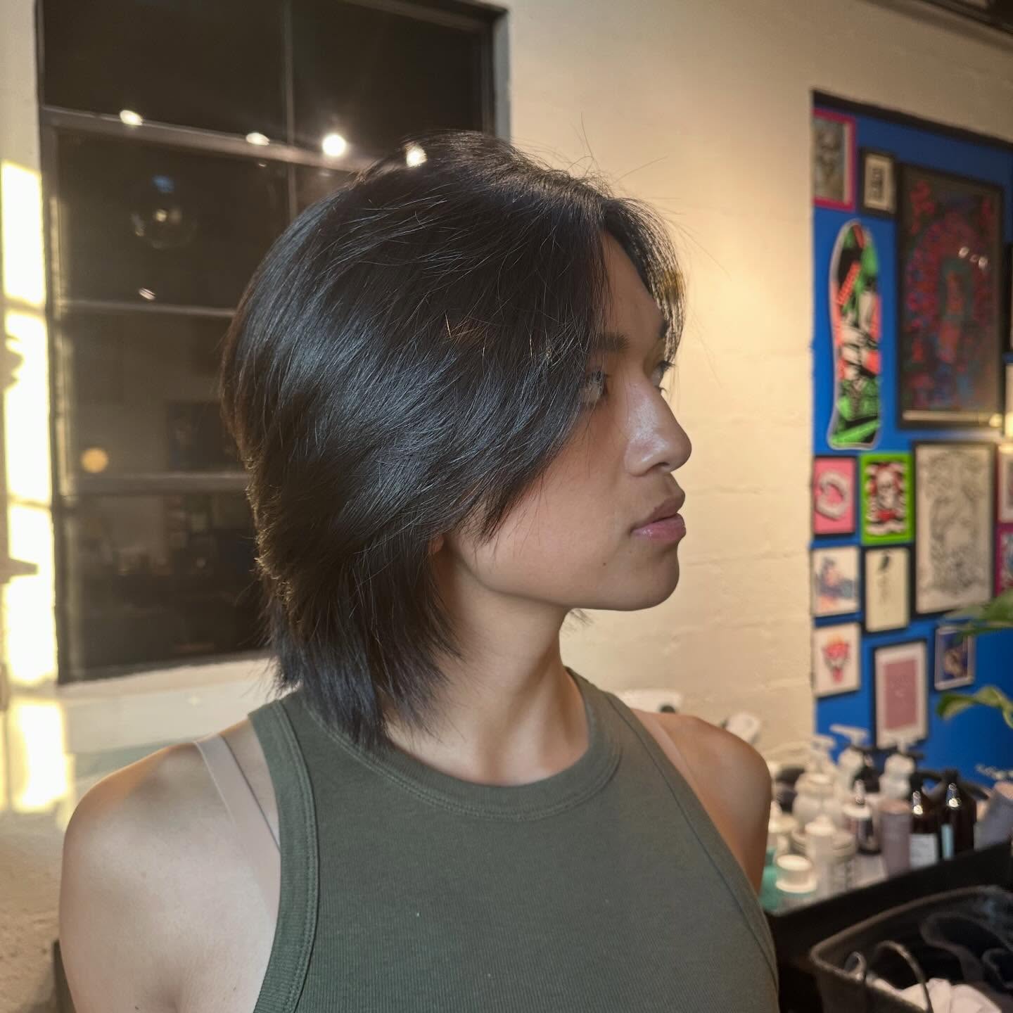 Modern Layered Cut with Subtle Textured Ends