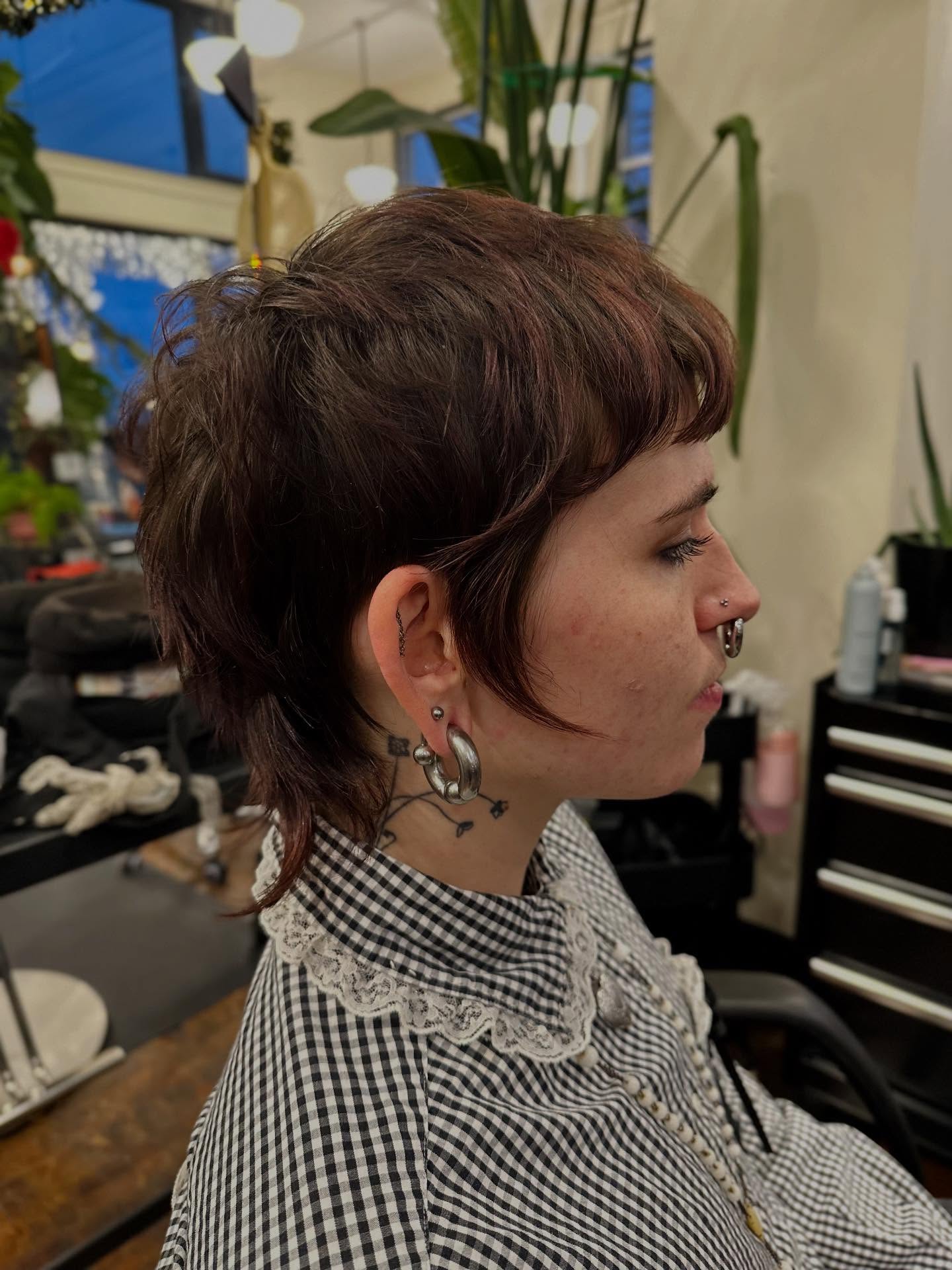 Modern Textured Pixie with Playful Fringe
