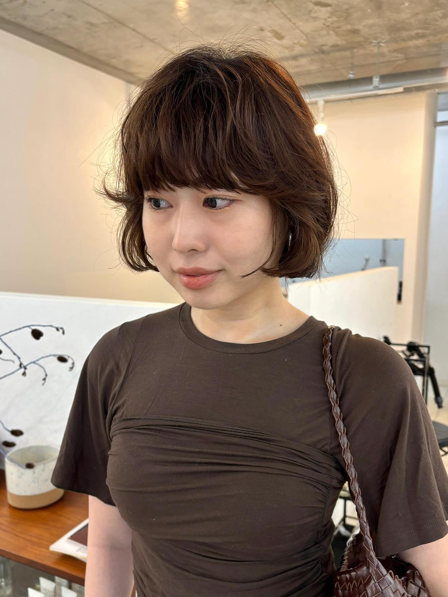 Textured French Bob with Lively Movement