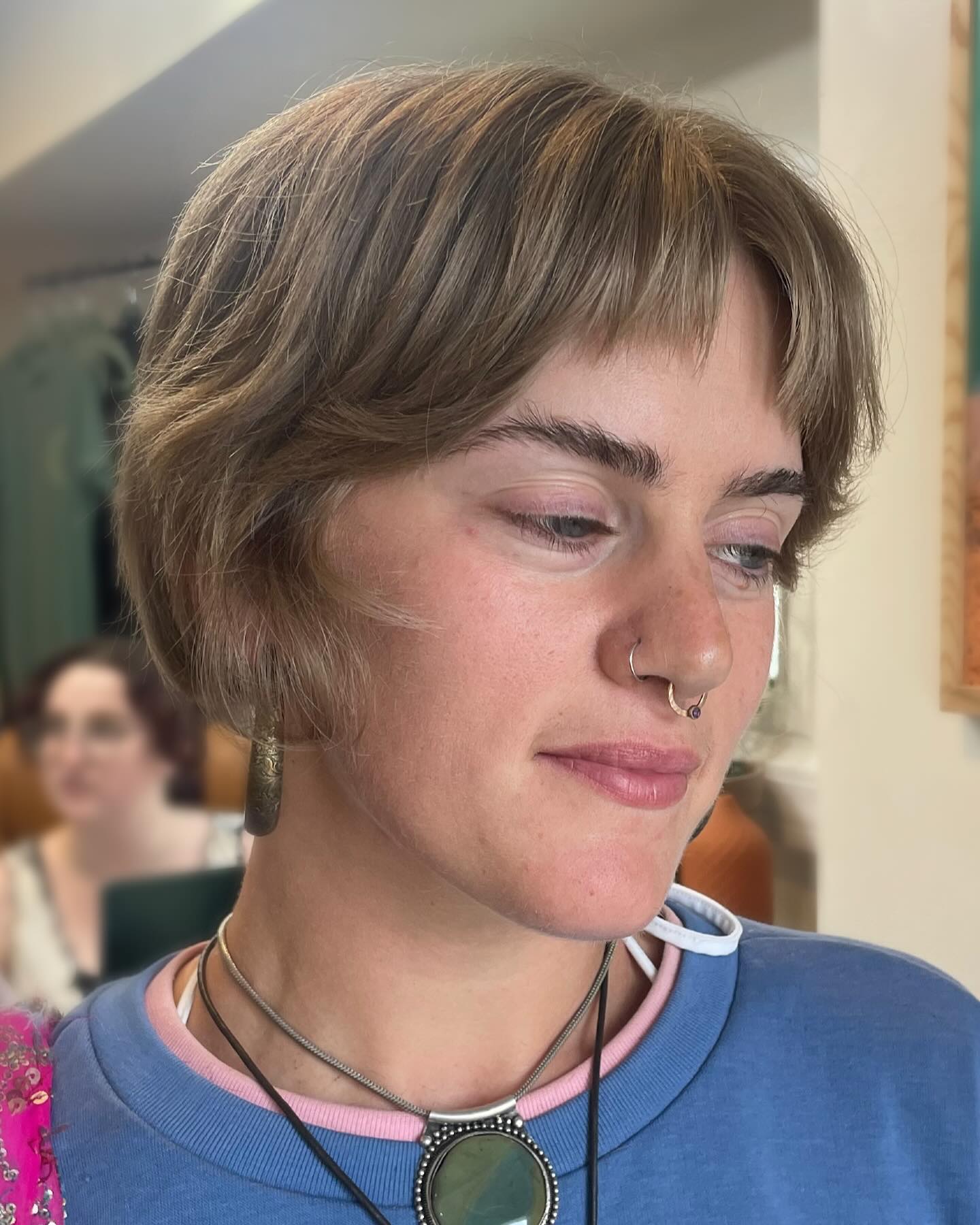 Trendy Textured French Bob with Soft Layers
