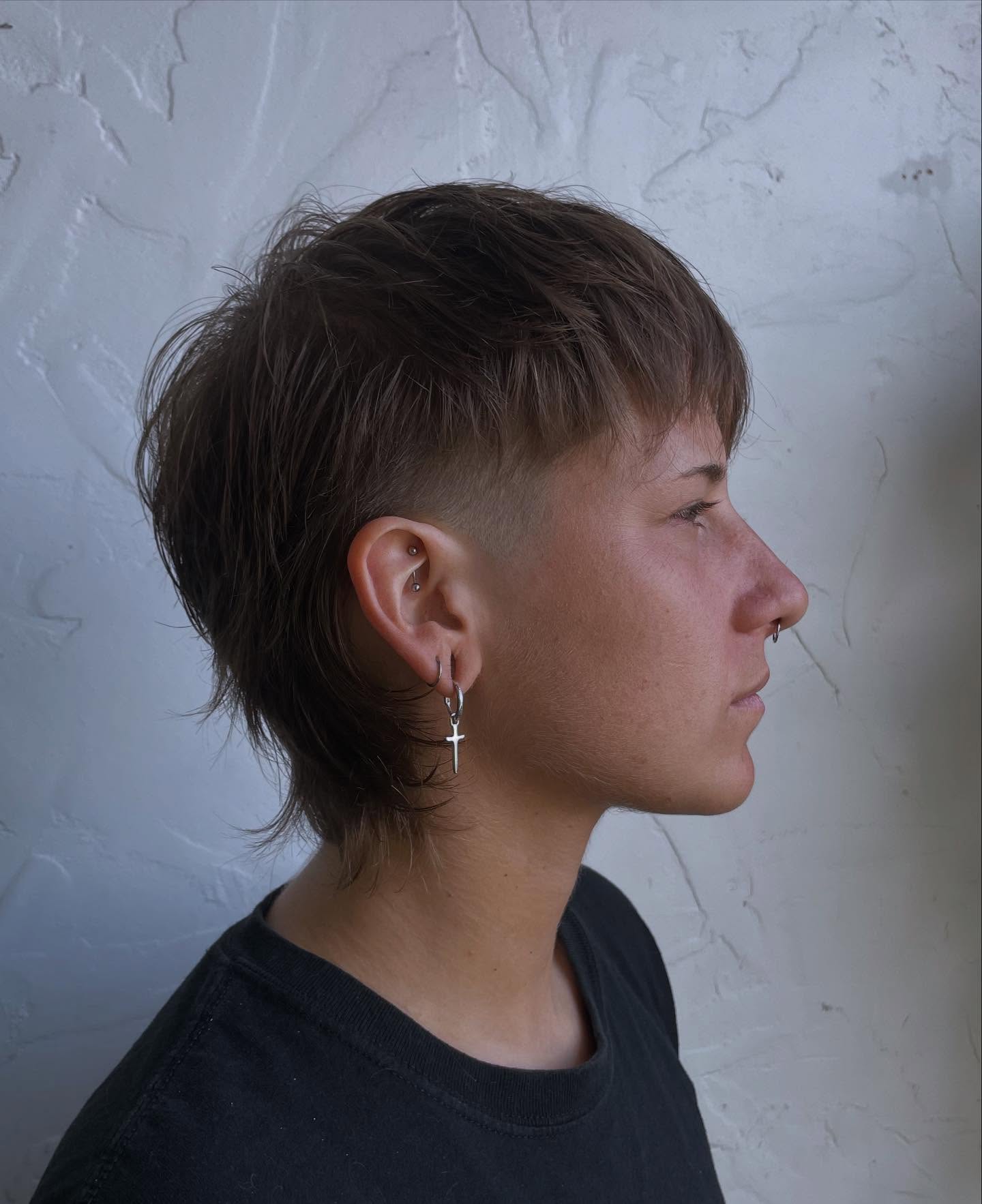 Trendy Textured Short Cut with Defined Layers