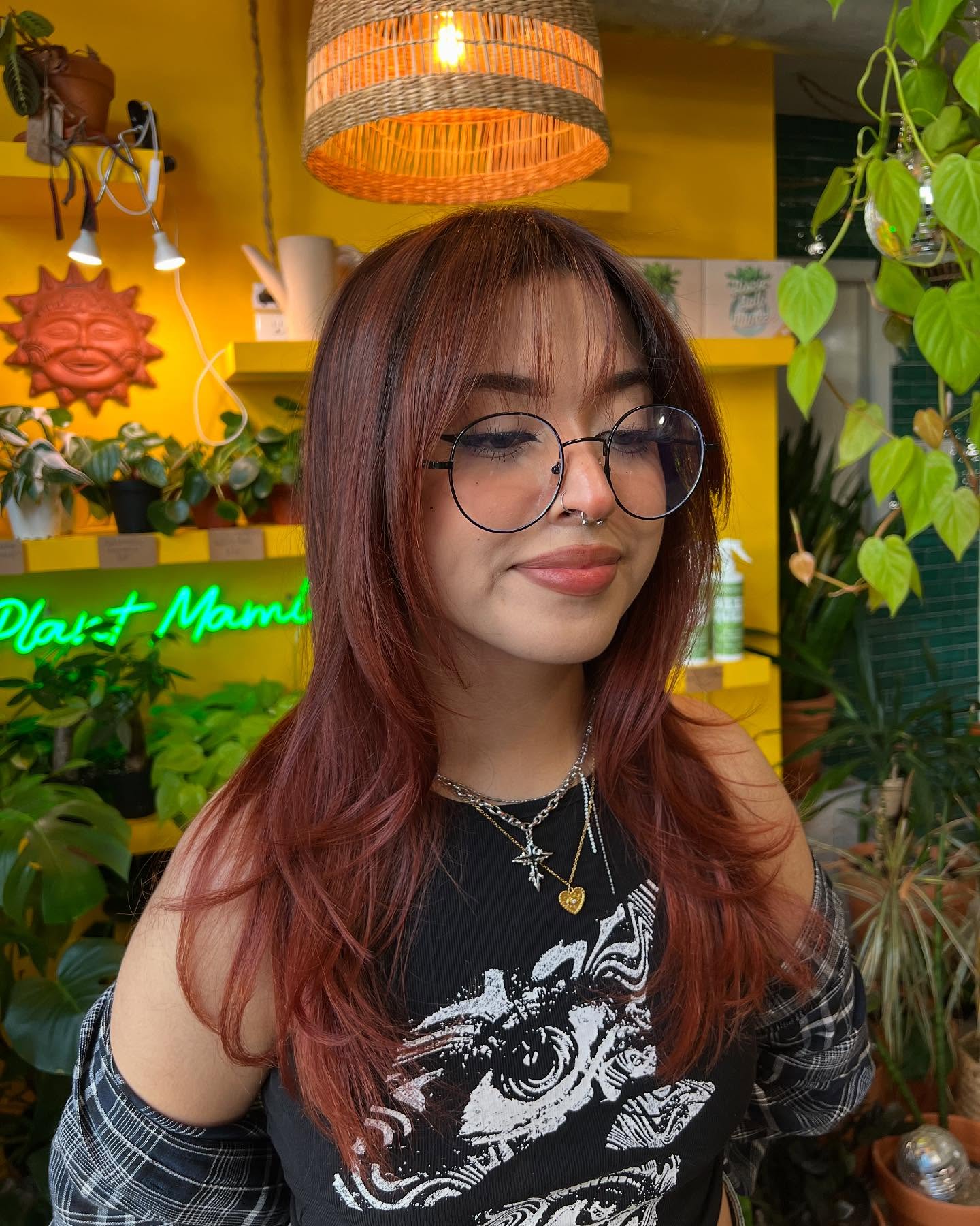 Chic Layered Cowgirl Cut with Soft Bangs