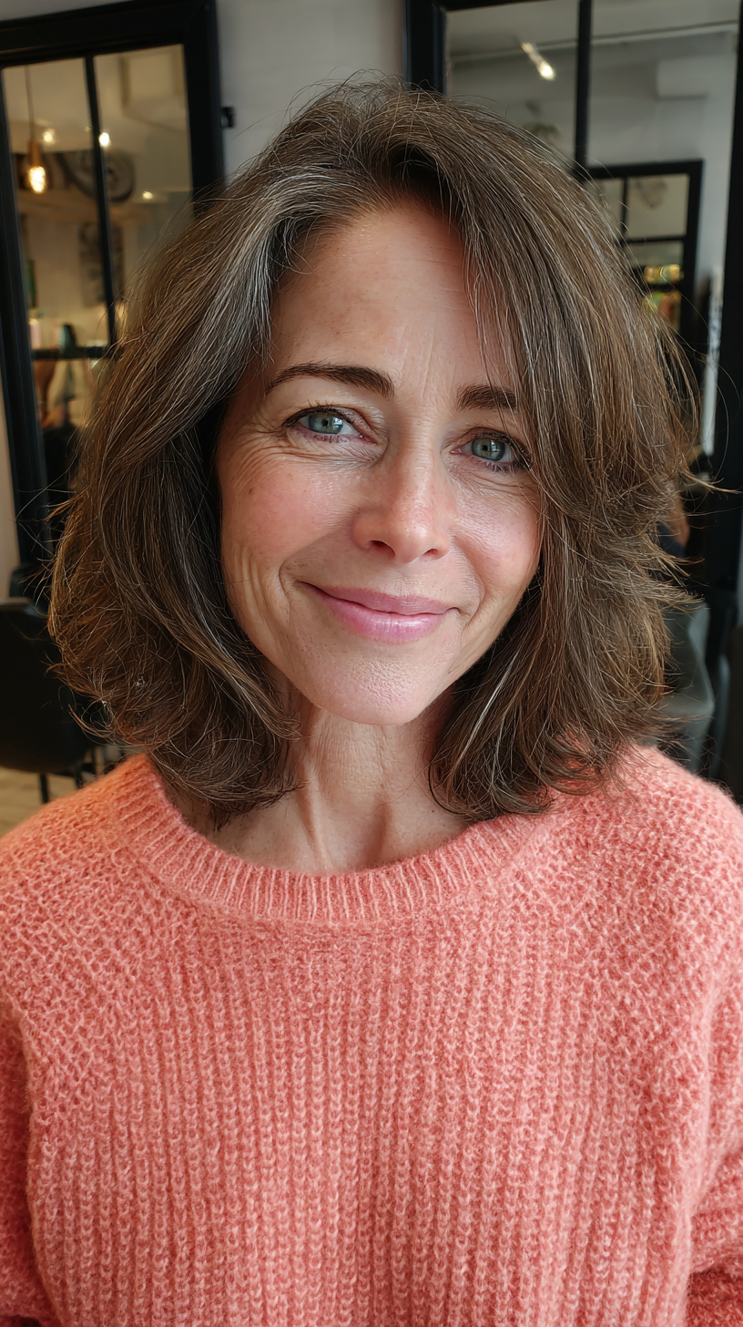 Soft Layered Lob with Natural Movement