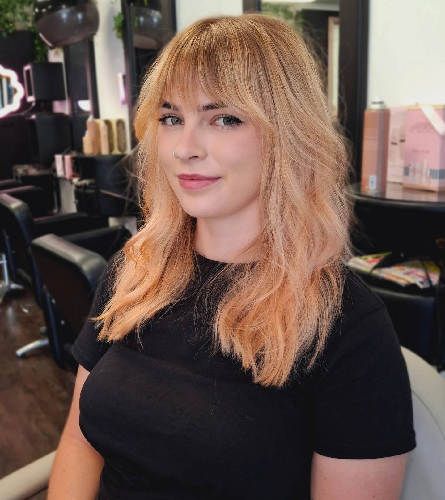 Soft Shag Cut with Flattering Bangs