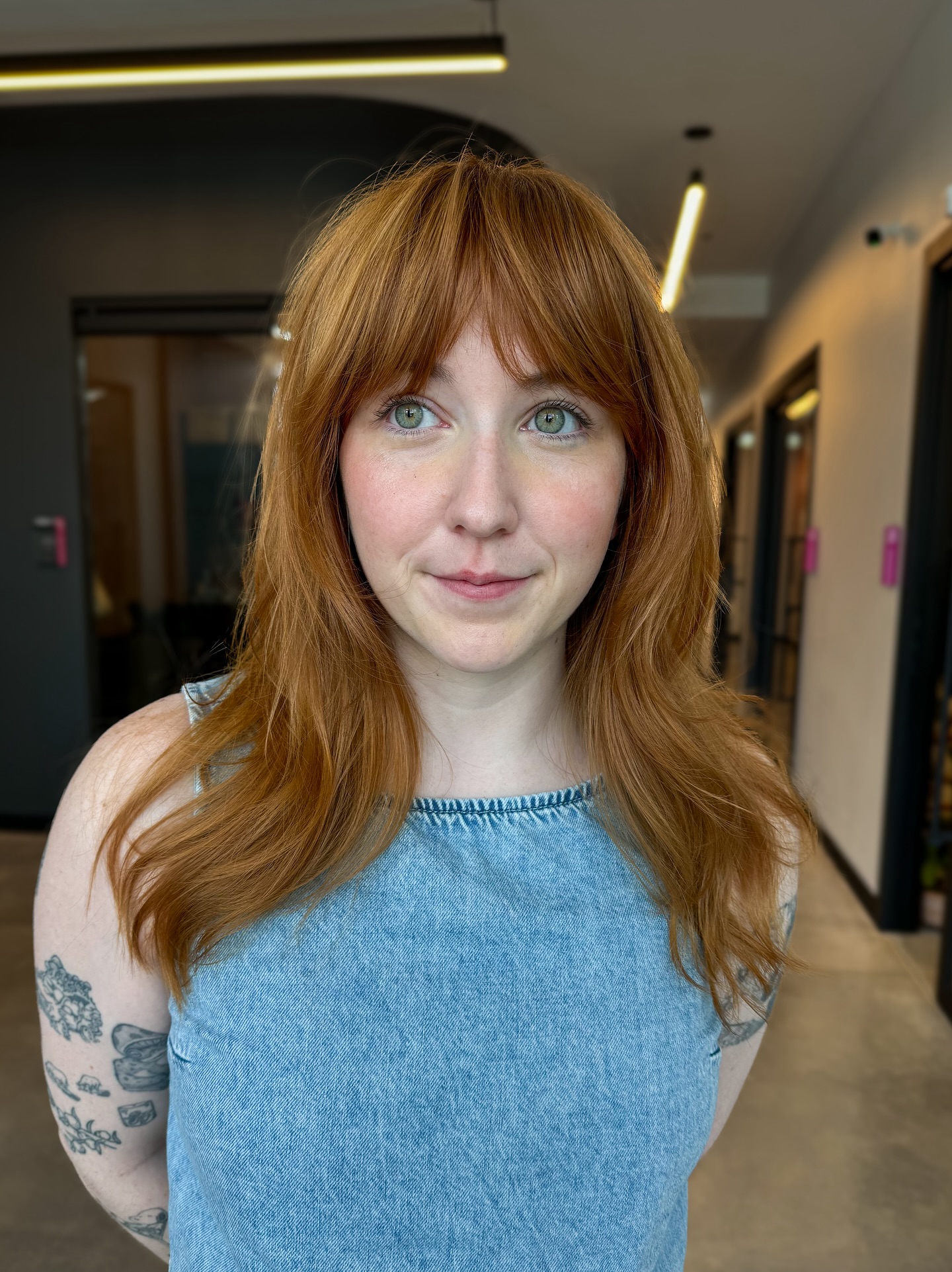 Textured Shag Cut with Luscious Copper Tones