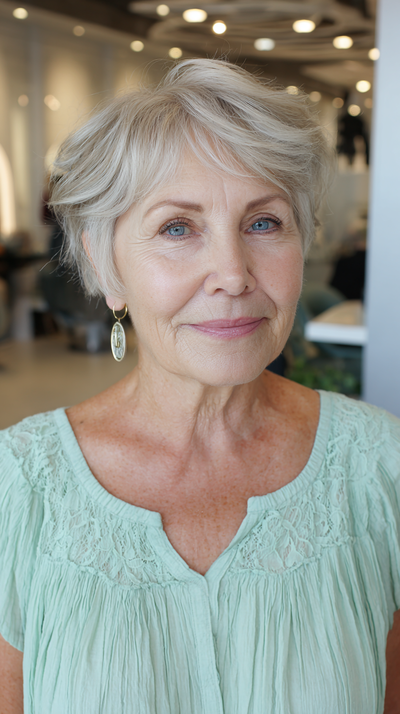 Soft Textured Pixie Cut with Subtle Layers