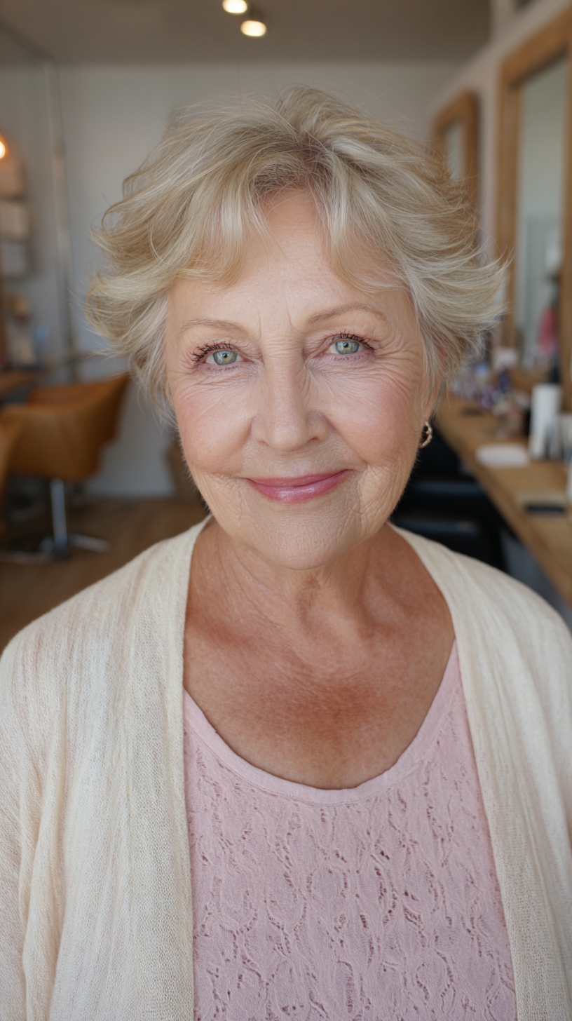 Chic Soft Pixie with Natural Volume