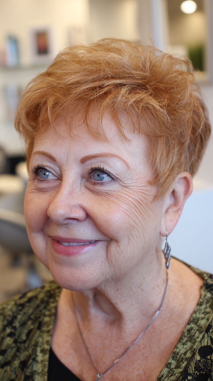Chic Textured Pixie with Soft Volume