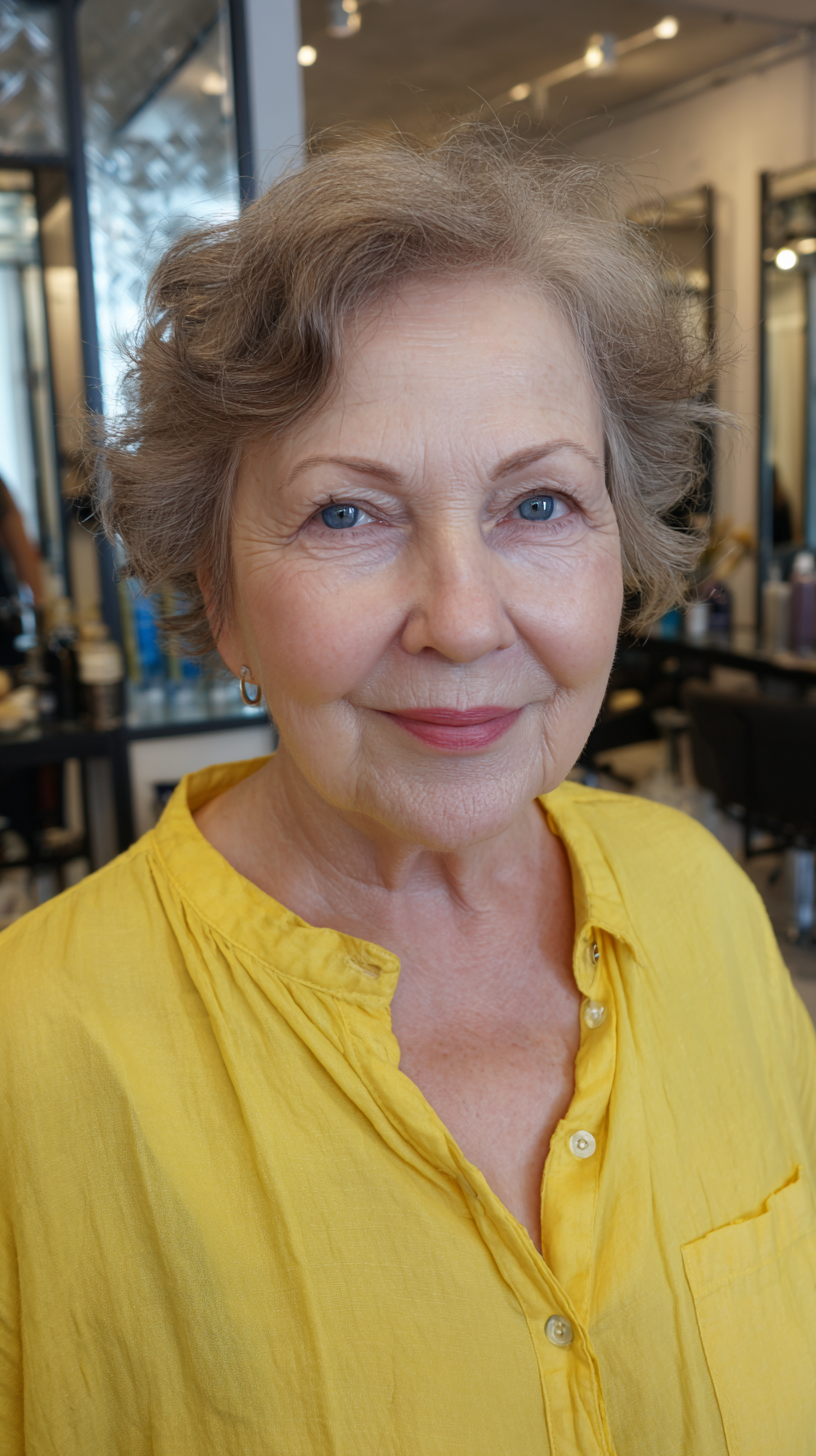 Soft Textured Pixie with Effortless Volume