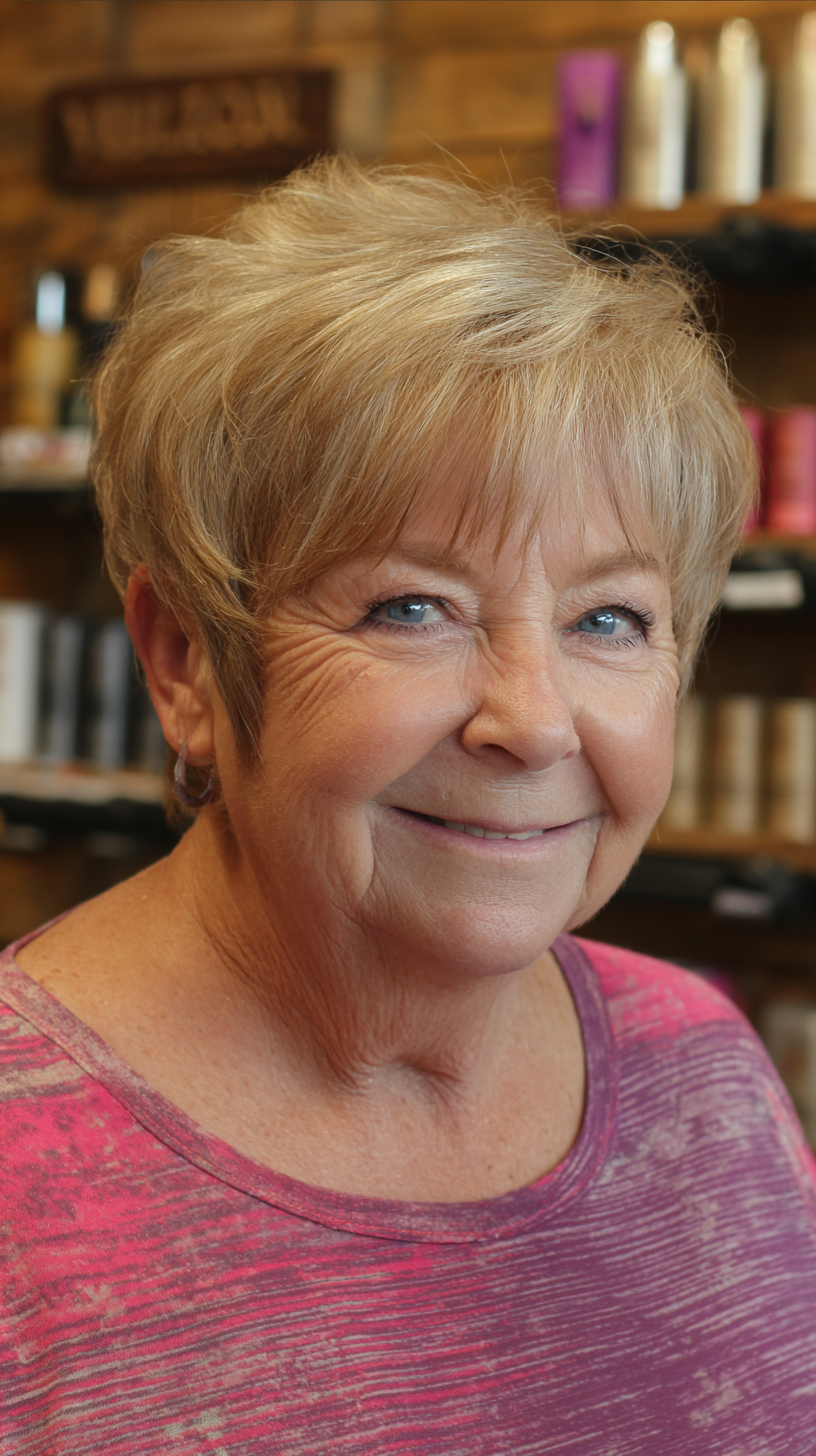 Soft Textured Pixie with Light Layers