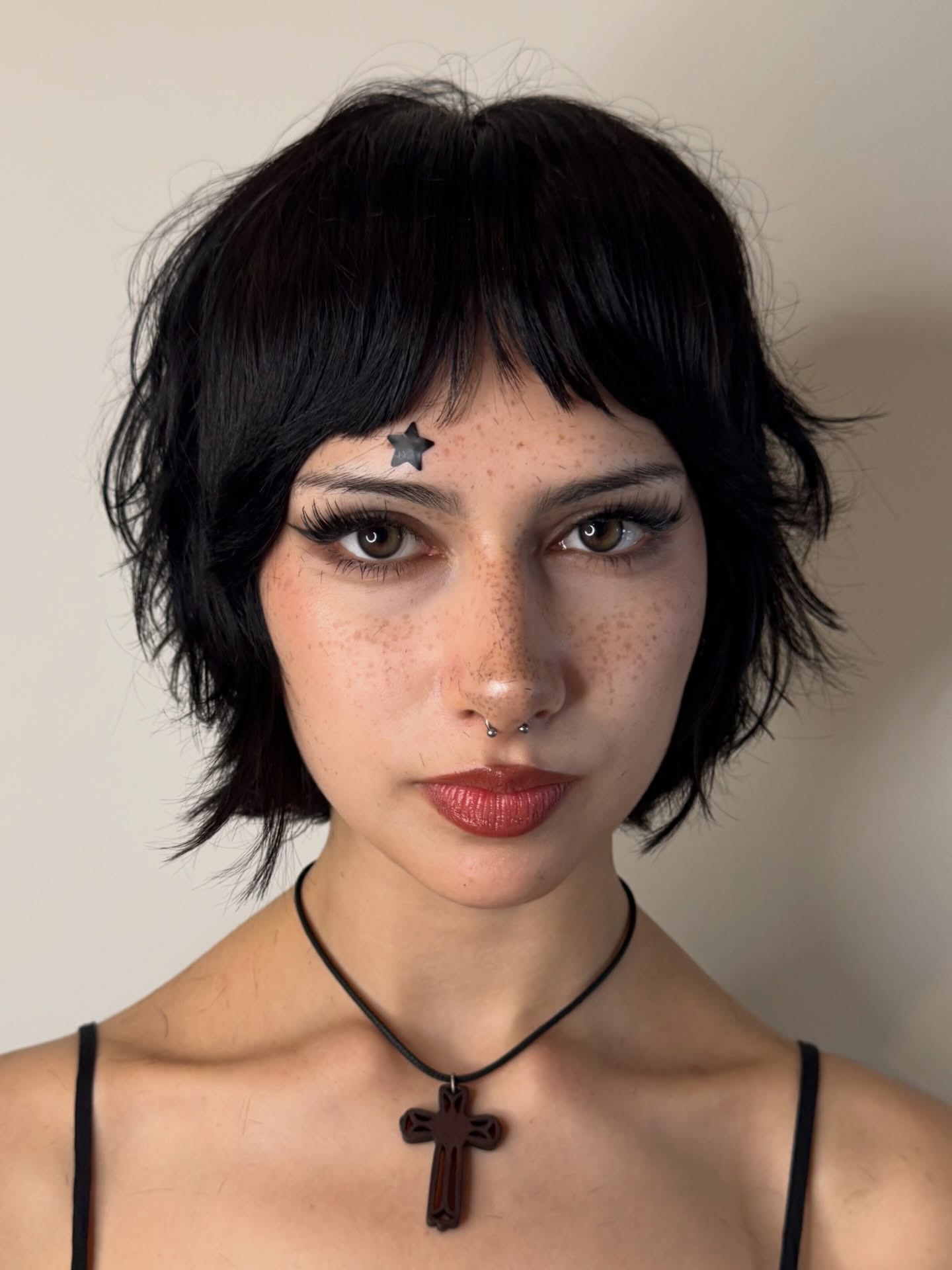 Choppy Textured Pixie with Wispy Layers