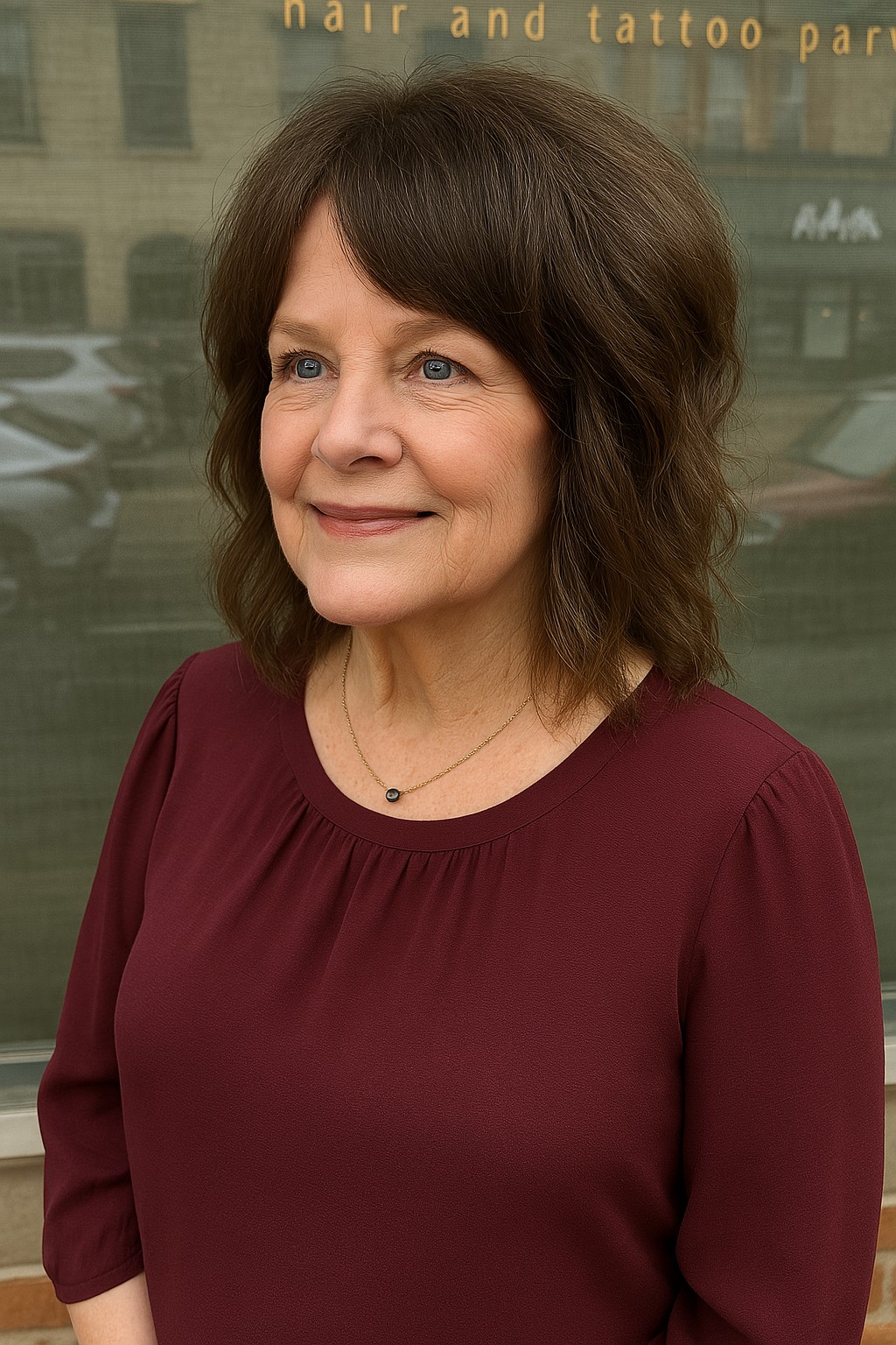Soft Layered Wavy Cut for Mature Women