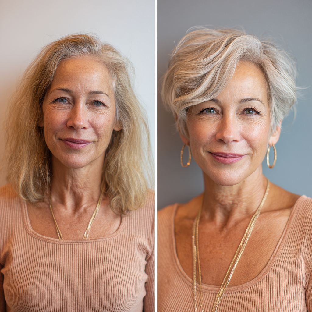 Stylish Textured Pixie with Soft Waves