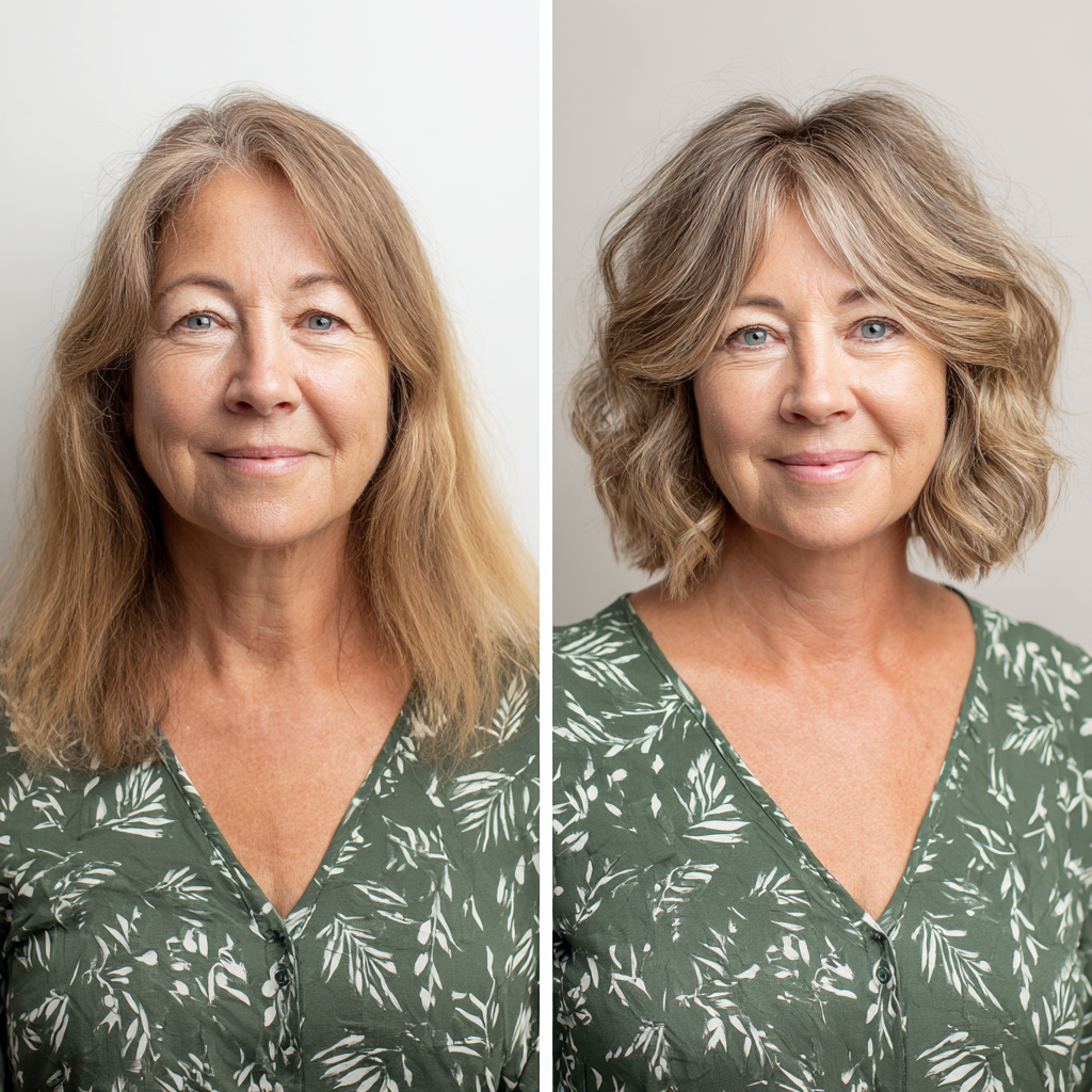 Chic Soft Shag Bob for Effortless Volume